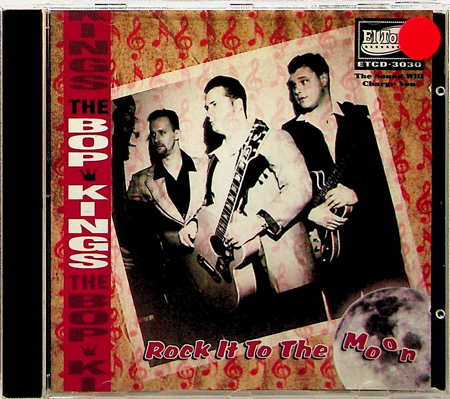 THE BOP KINGS- Rock It To The Moon CD (2002 Texas Rockabilly) Barnyard Stompers