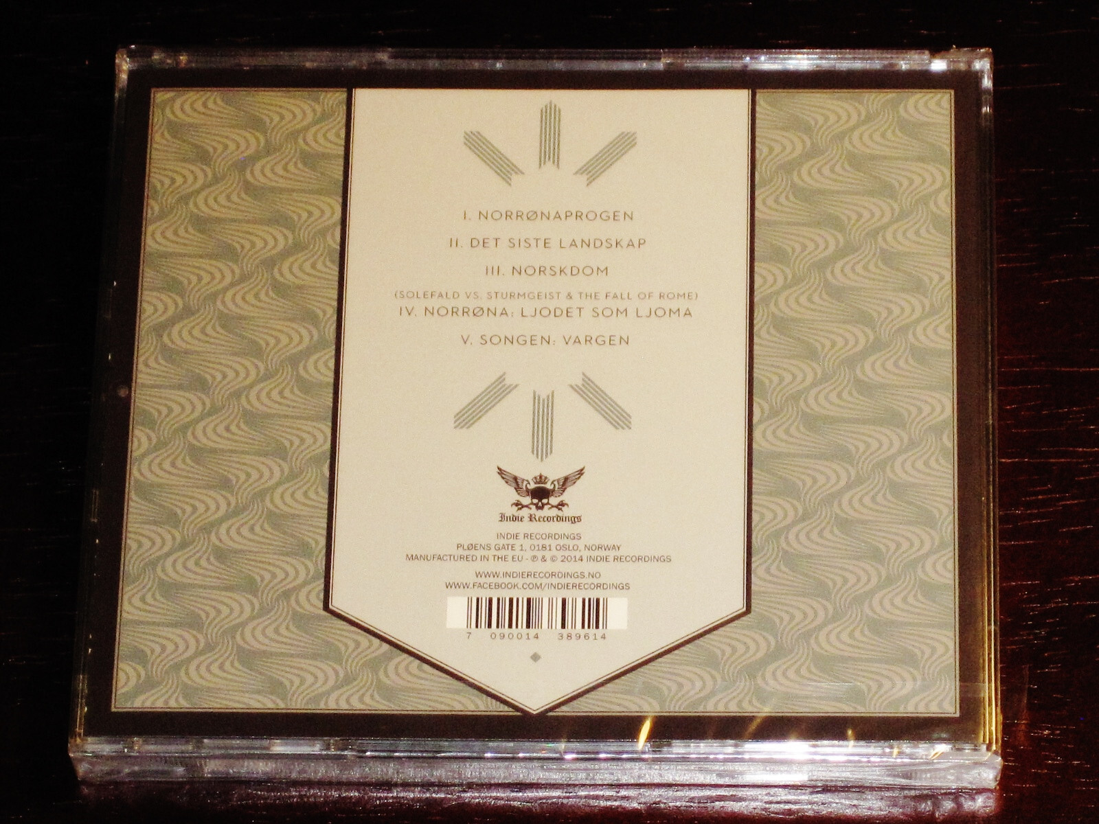 Solefald: Norronasongen, Kosmopolis Nord CD 2014 Indie Recs EU INDIE148CD JC NEW