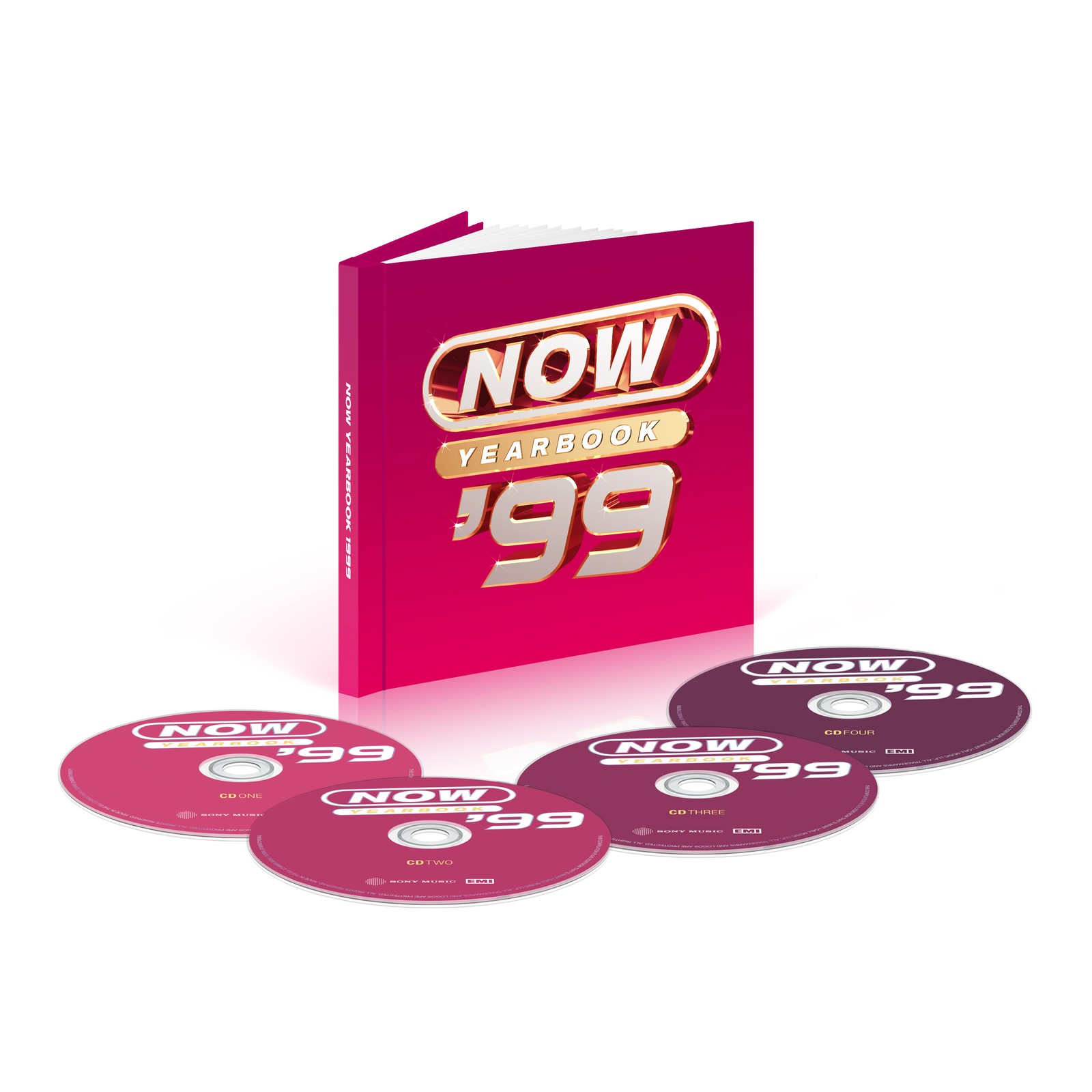 Various Artists NOW Yearbook 1999 (Deluxe Edition) (CD) with Book (UK IMPORT)