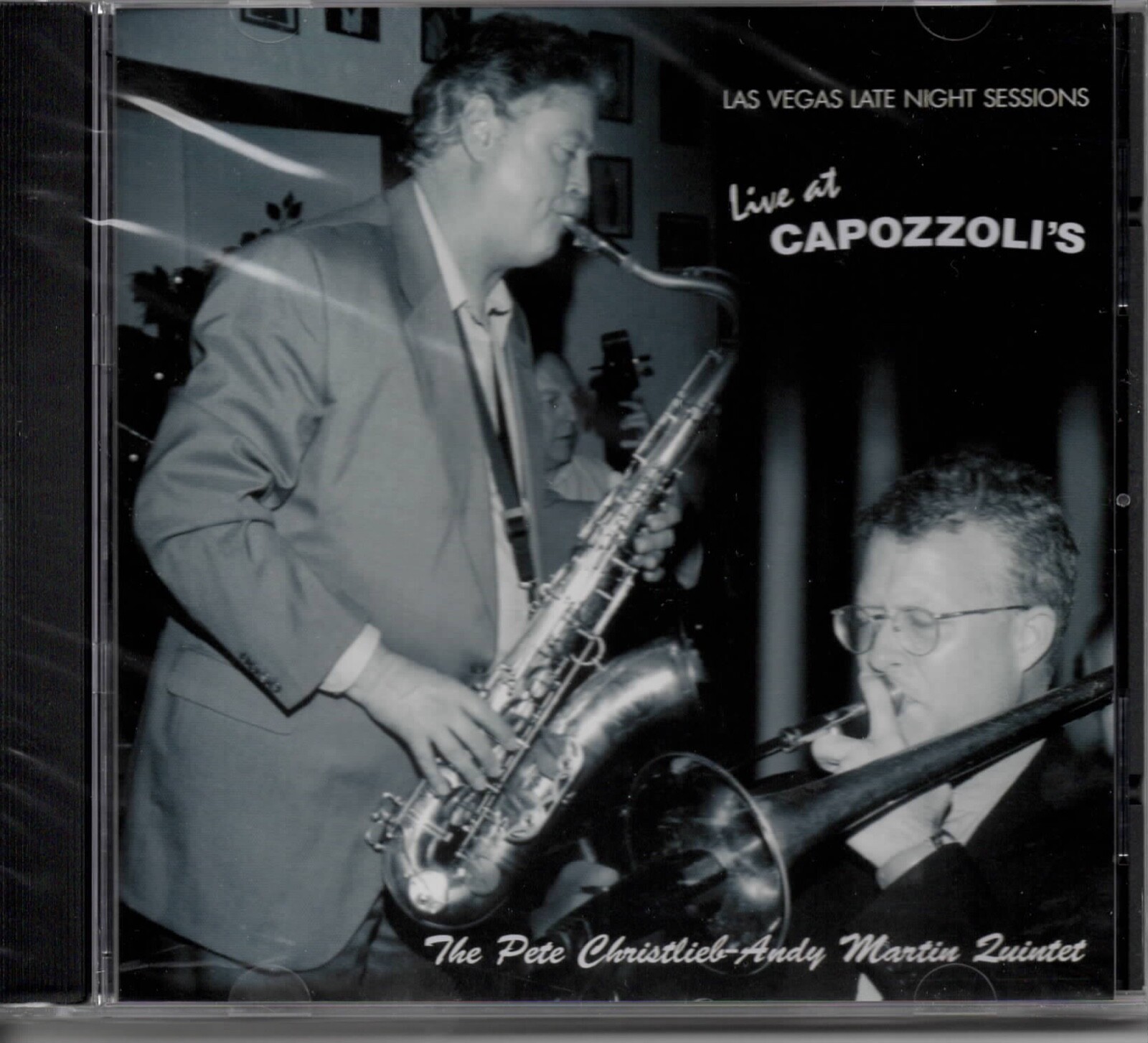 Pete Christlieb-Martin Quintet- Live at Capozzoli”s – New…Sealed – WPCD83