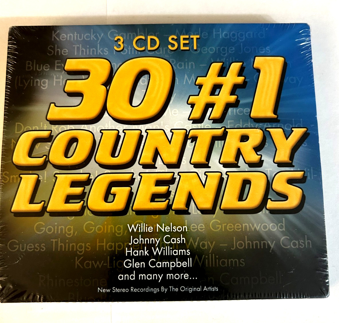 30 #1 Country Legends 3 CD Set Brand New! Ships Same Day With Tracking
