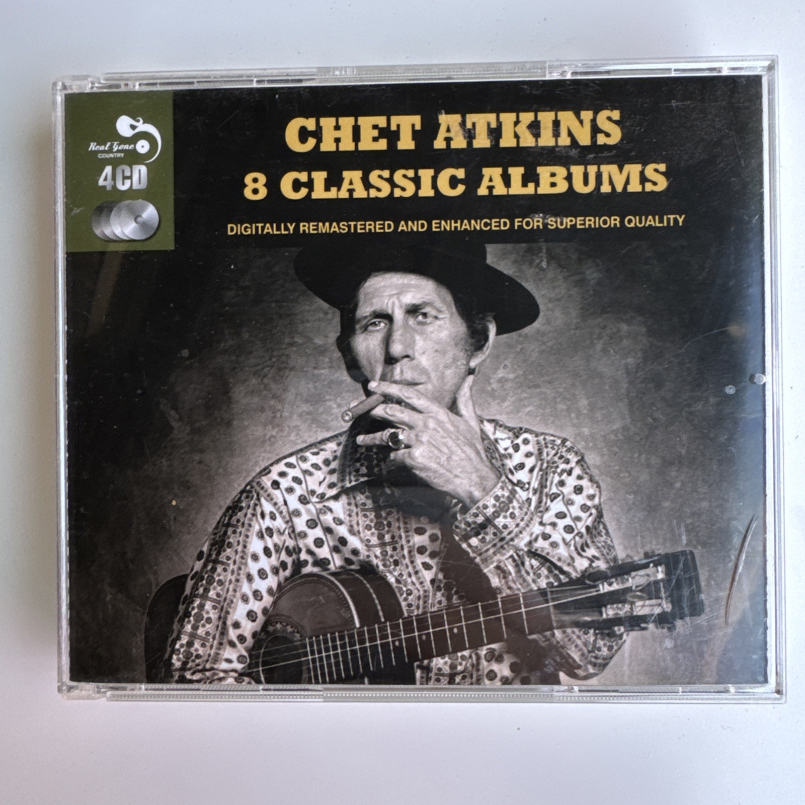 CHET ATKINS EIGHT 8 CLASSIC ALBUMS 4 DISC CD SET REAL GONE MUSIC