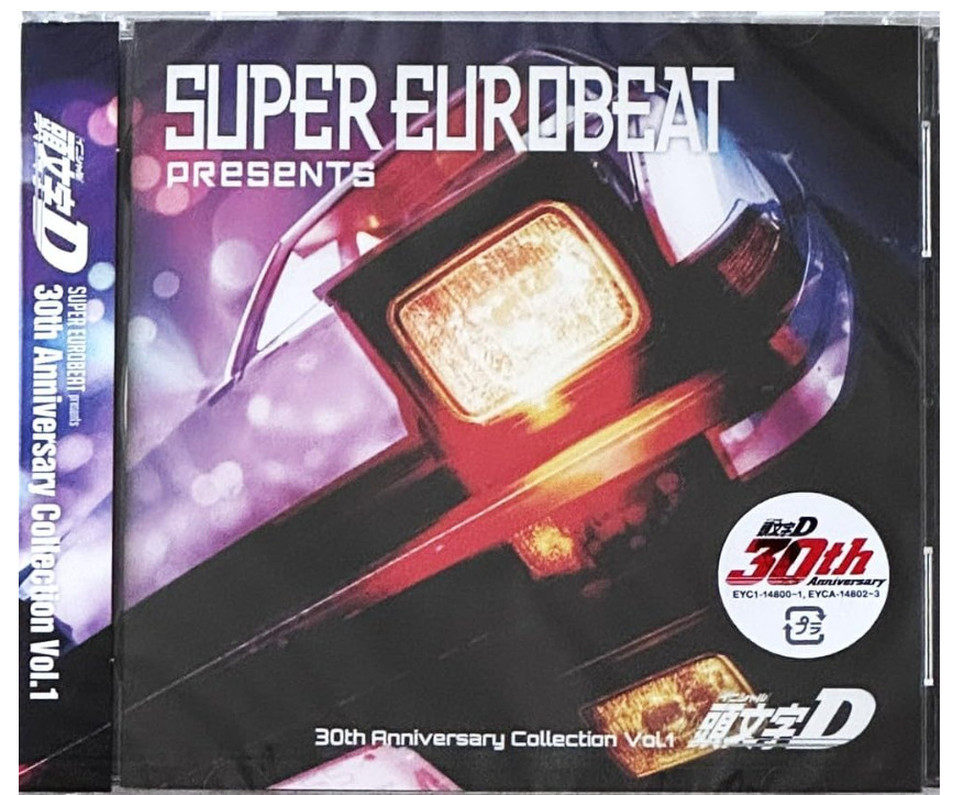 SUPER EUROBEAT presents Initial D 30th Anniversary Collection Vol.1 CD Japan