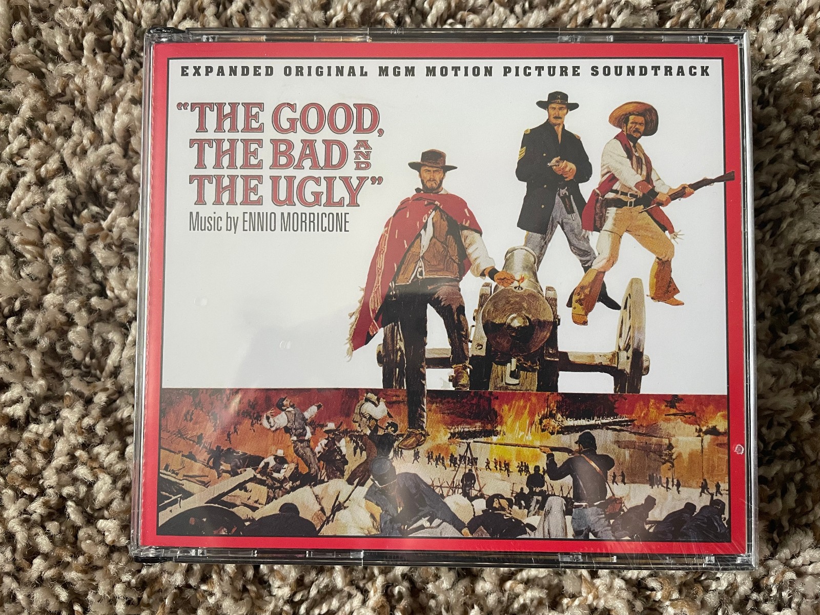 THE GOOD THE BAD & THE UGLY (1966) Ennio Morricone Quartet (2020) 3cd set SEALED