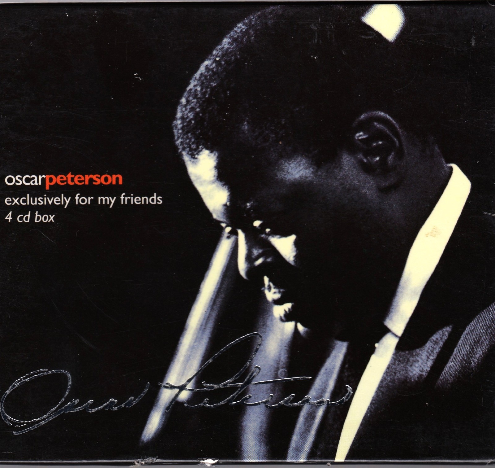 OSCAR PETERSON – Exclusively For My Friends 4 CD BOX SET GERMAN IMPORT NEAR MINT