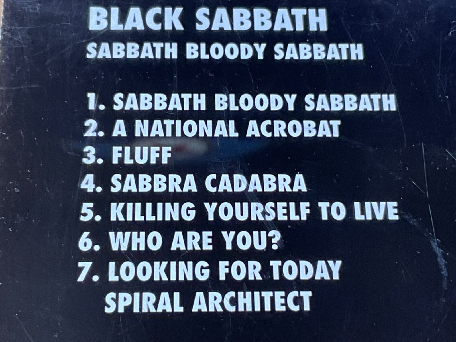 L11-26 BLACK SABBATH Sabbath Bloody Sabbath – IMPORT – 449804-2