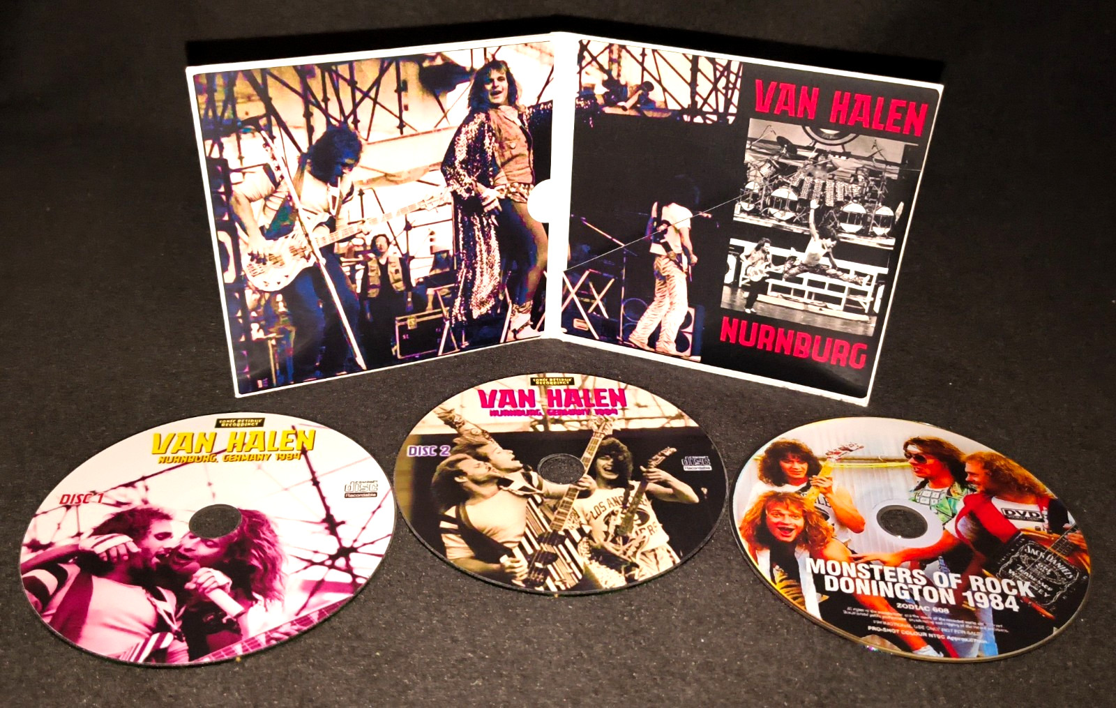 Van Halen Germany 1984 Gate Fold 2 CD 1 DVD Package NEW