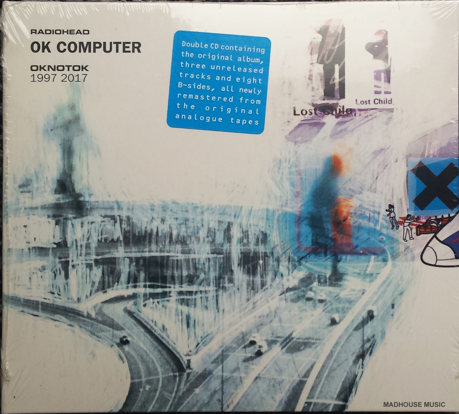 RADIOHEAD CD x 2 OK COMPUTER OKNOTOK 1997 – 2017 Deluxe 23 Tracks DOUBLE + sheet