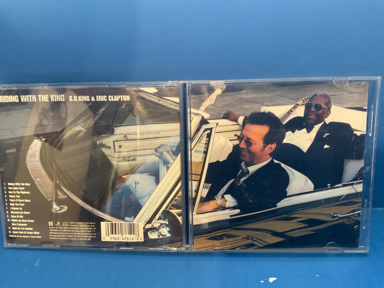 B.B. KING & ERIC CLAPTON – Riding With The King – Blues CD