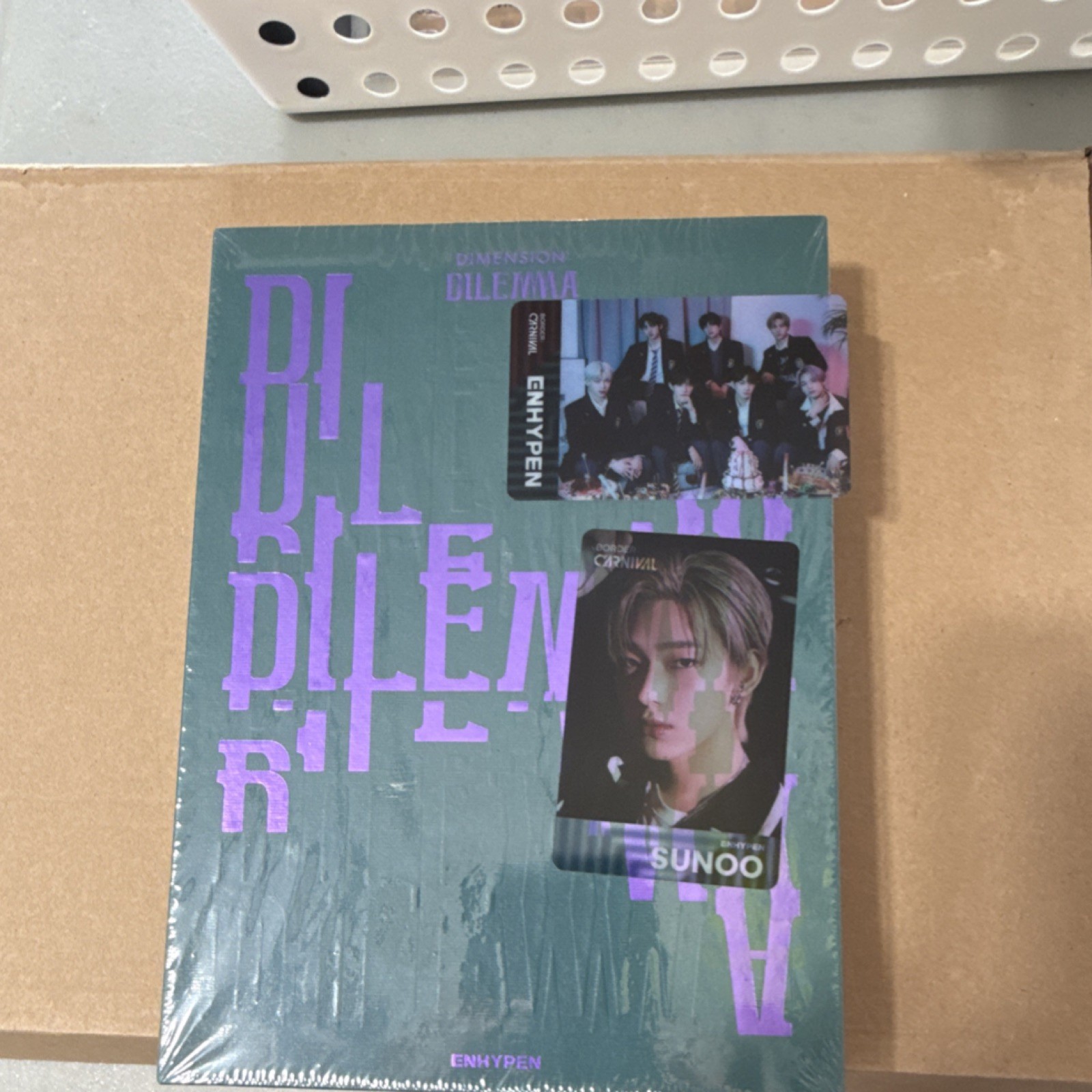 Enhypen Dimension : Dilemma CD Album First Edition Sealed K-Pop Belift Lab