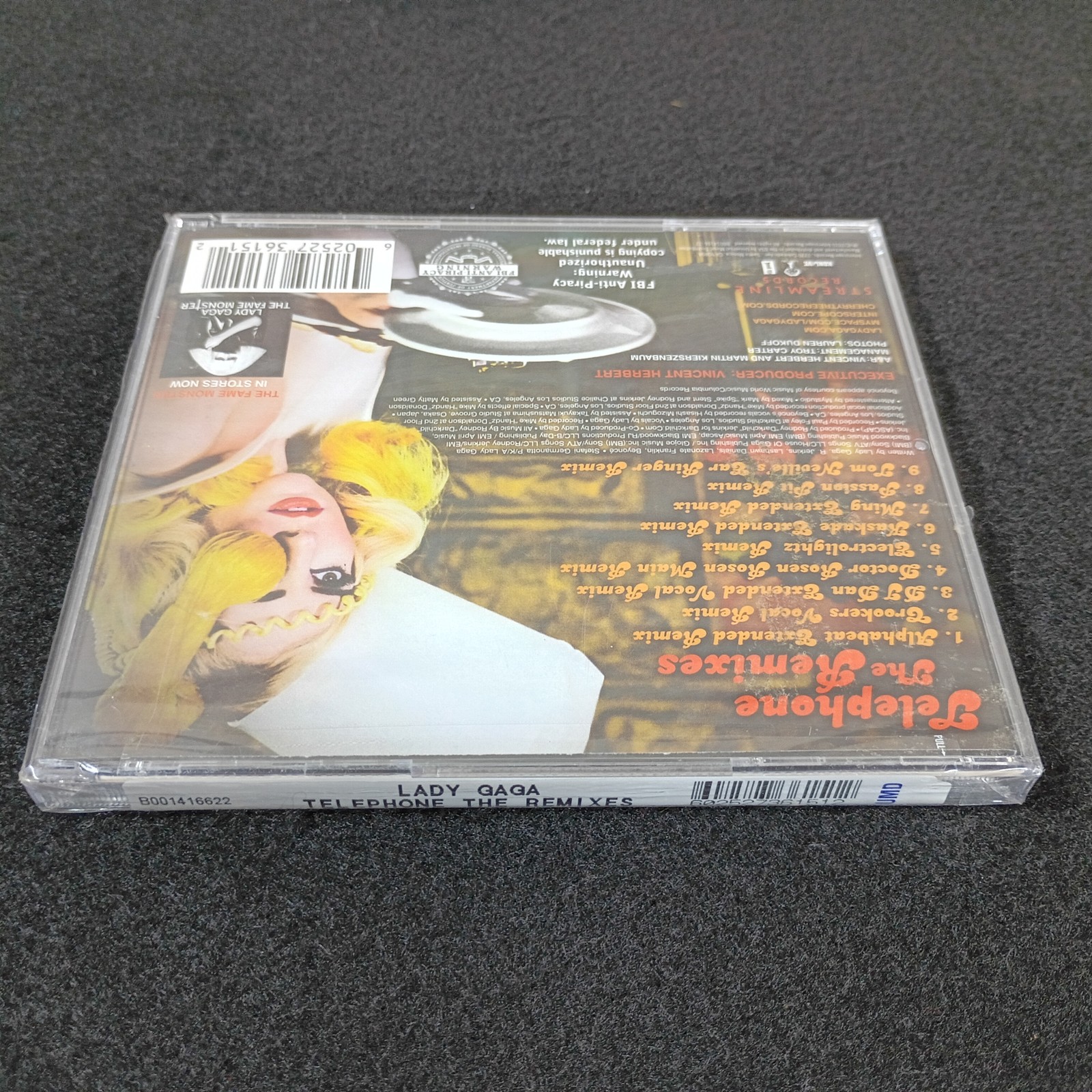 Lady Gaga & Beyoncé – Telephone The Remixes CD Single B0014166-22 Pop Dance R&B