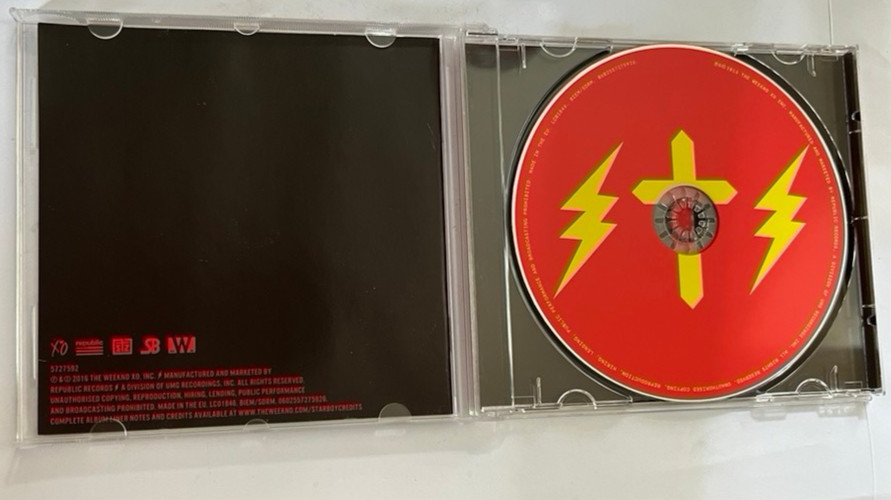 The Weeknd: Starboy CD Album False Alarm I Feel It Coming Party Monster Secrets