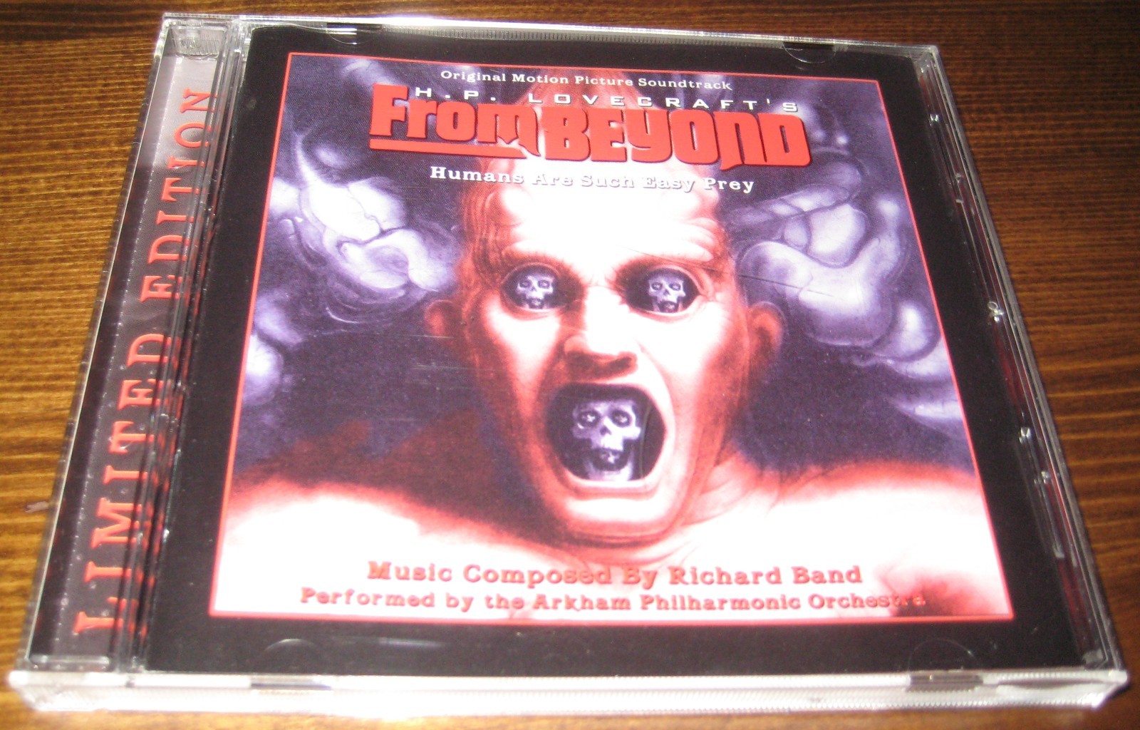 From Beyond Original Motion Picture Soundtrack Limited Edition CD La-La-Land