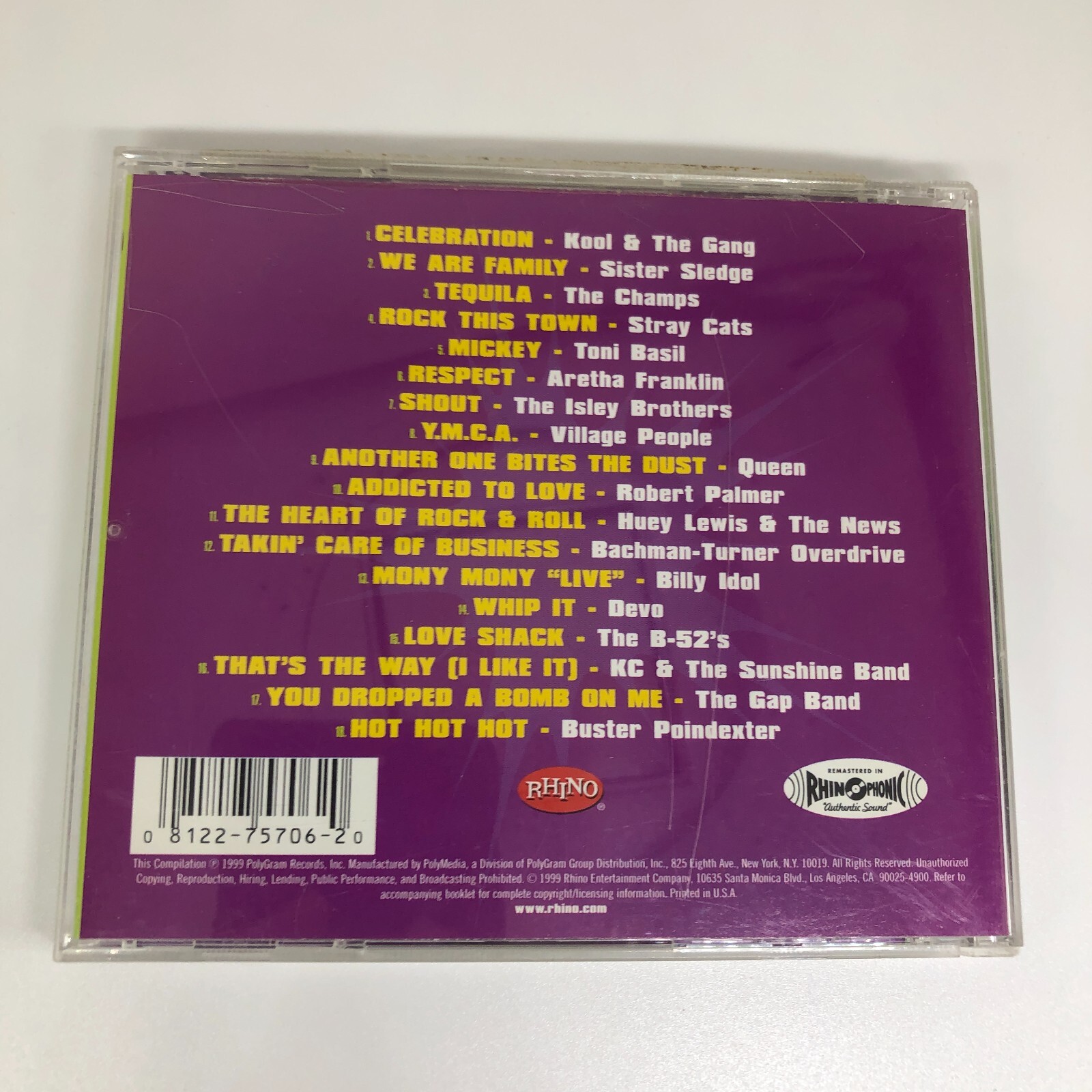 Instant Party Disc: Regular Strength by Various Artists (CD, Apr-1999, Rhino…