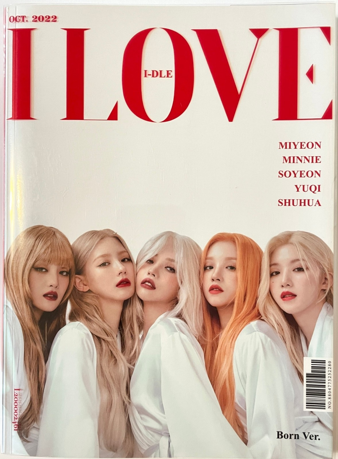 (G)I-DLE I LOVE Born Ver. Mini Album CD K-Pop 2022 Cube Entertainment Korean