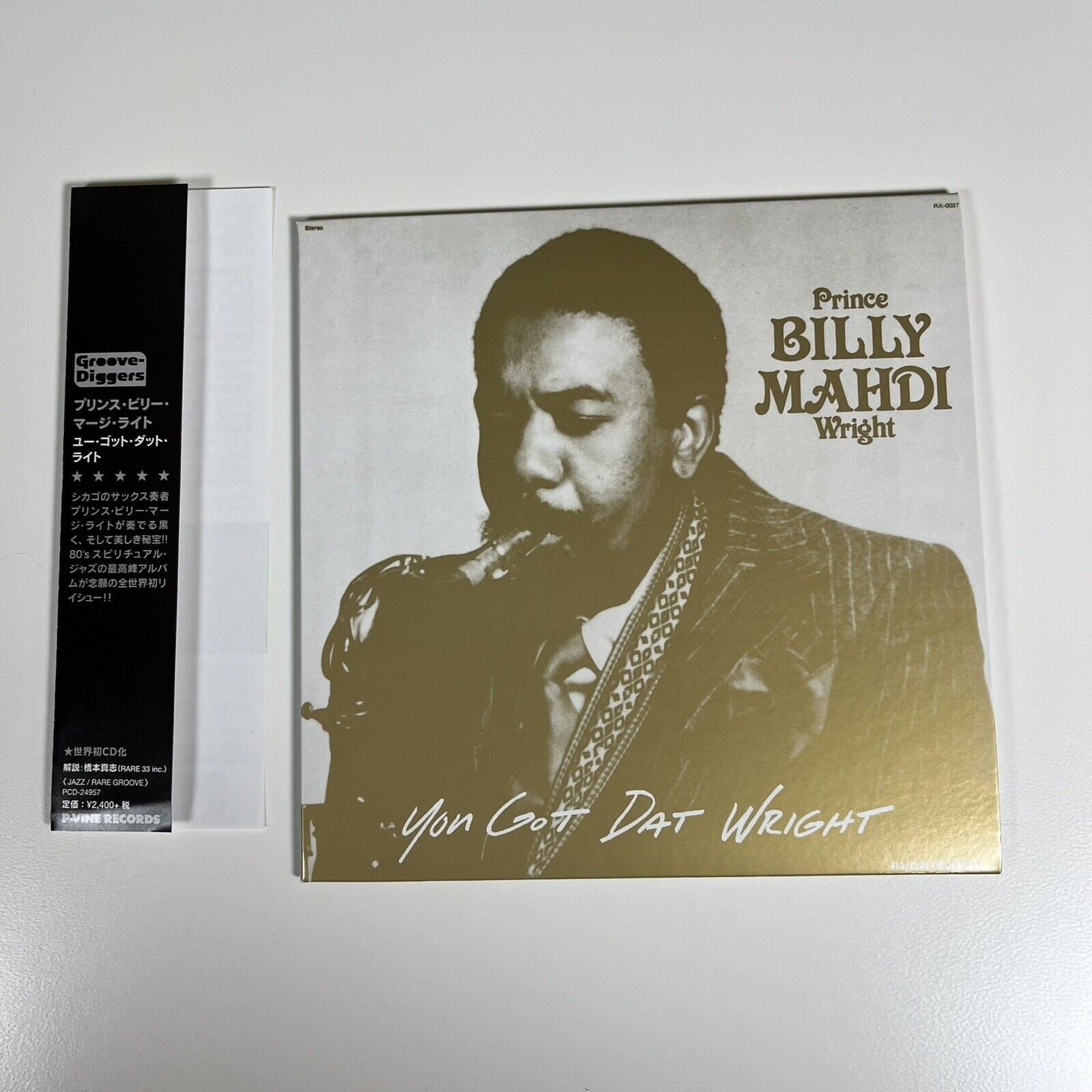 Prince Billy Mahdi You Got Dat Wright CD Japan Papersleeve P-Vine 2020 PCD-24957