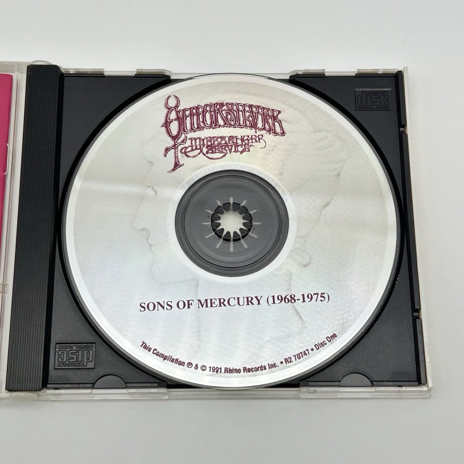 The Best of Quicksilver Messenger Service: Sons of Mercury (CD, 1991, Rhino)