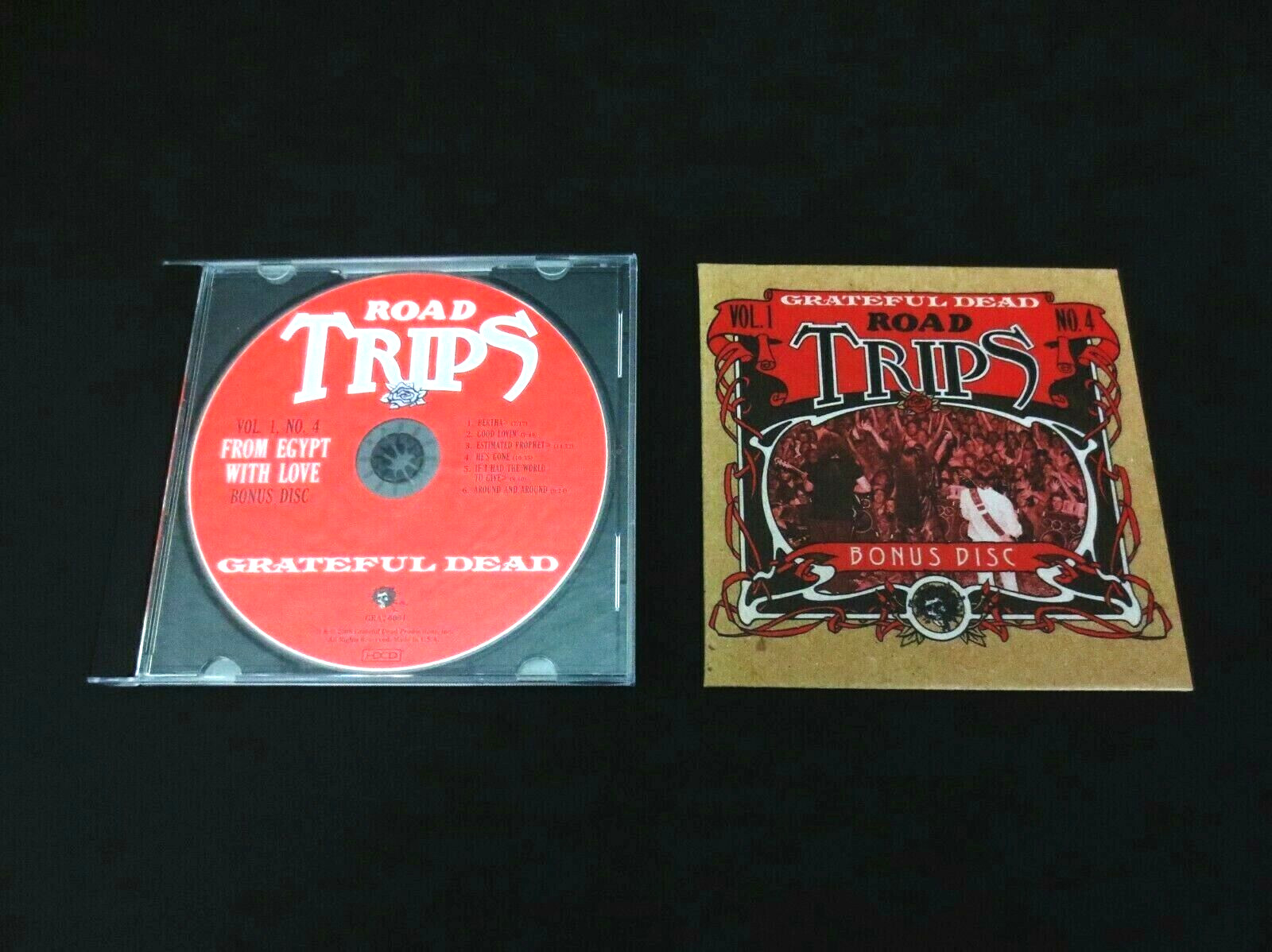Grateful Dead Road Trips Vol. 1 No. 4 Bonus Disc CD From Egypt With Love GD 1-CD