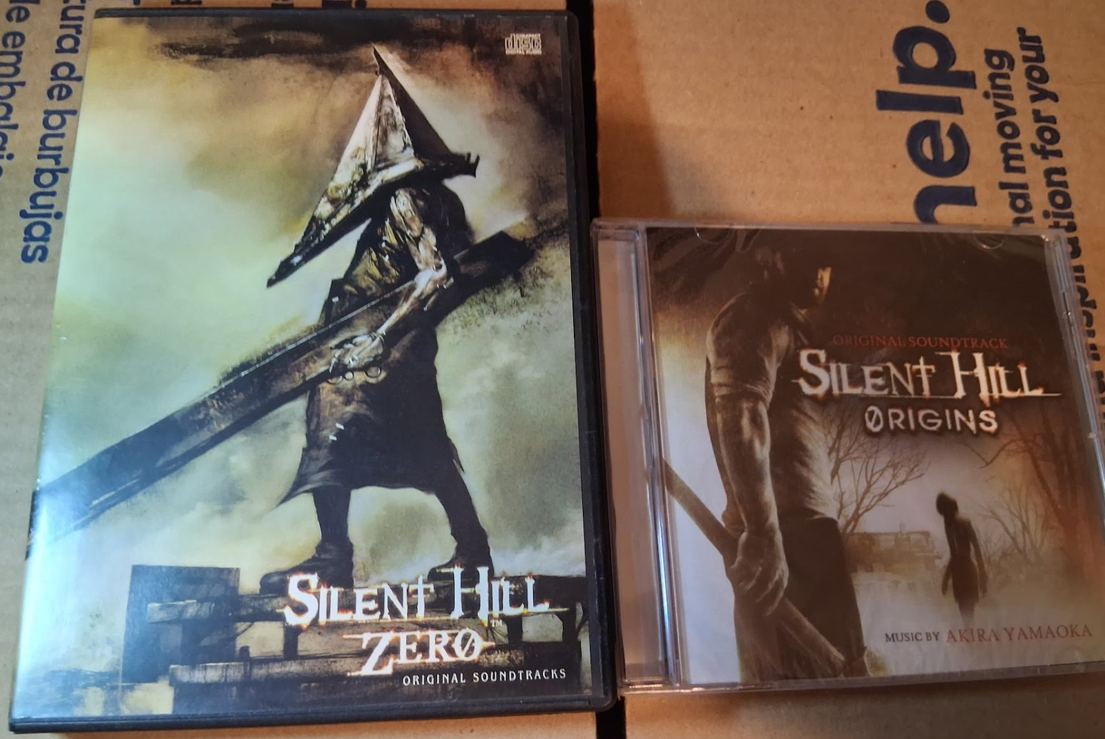 Silent Hill Origins Soundtrack CD & Silent Hill Zero unofficial soundtrack CD