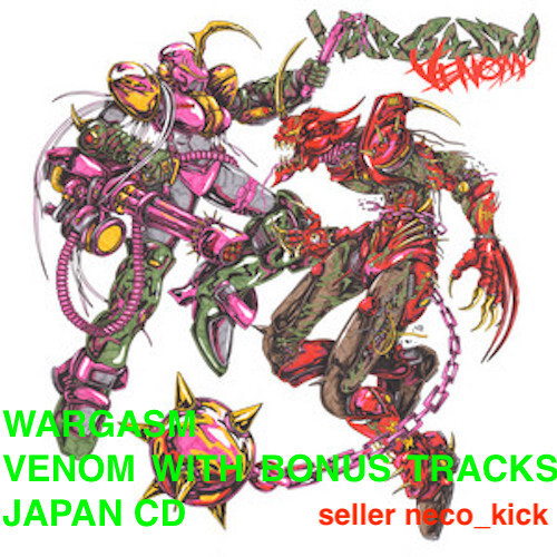 11B WARGASM VENOM WITH BONUS TRACKS JAPAN CD