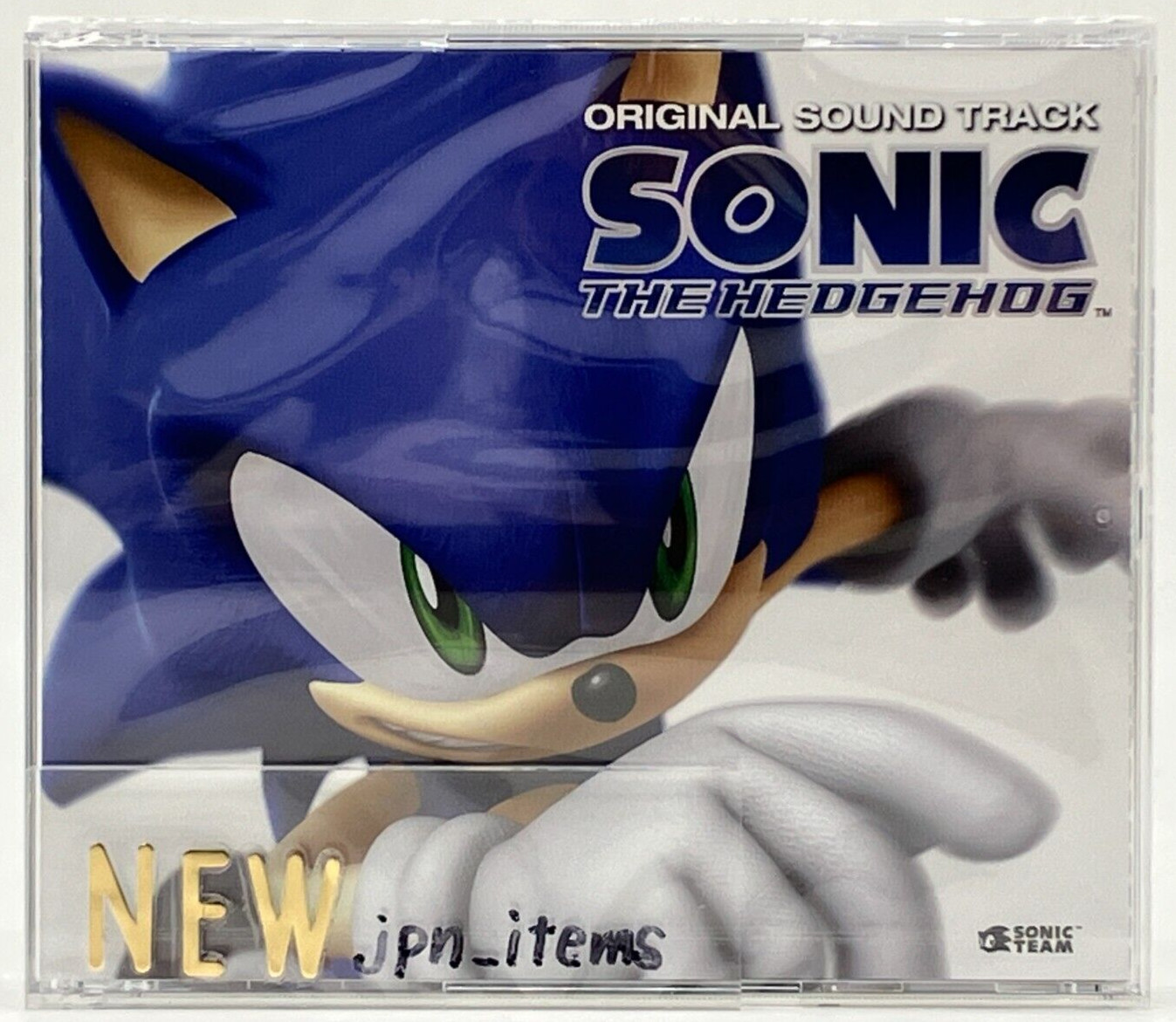 Sonic The Hedgehog Original Sound Track 3CD Wave Master SEGA Sonic Team Unopened