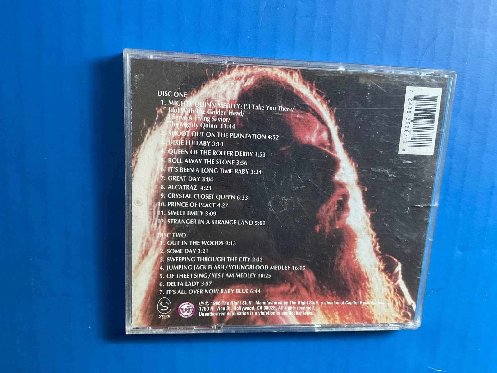 SEALED LEON RUSSELL – Leon “LIVE” – Folk/Rock/Blues (2) CD set 1996 Right Stuff