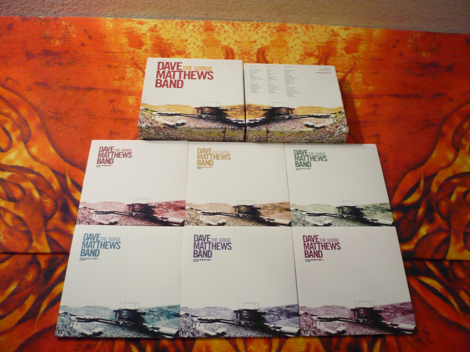 Dave Matthews Band DMB CD 6-Disc Special Edition Box Set The Gorge 2002