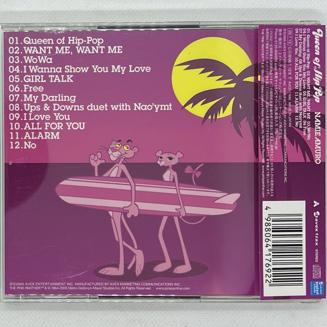 Queen of Hip Pop by Namie Amuro (CD, 2005) OBI, 安室奈美恵, J-POP, japanease pop