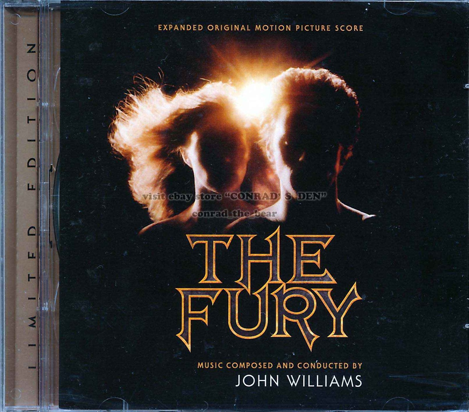 John Williams “THE FURY” score La-La Land 3500 Ltd 2CD SEALED sold out