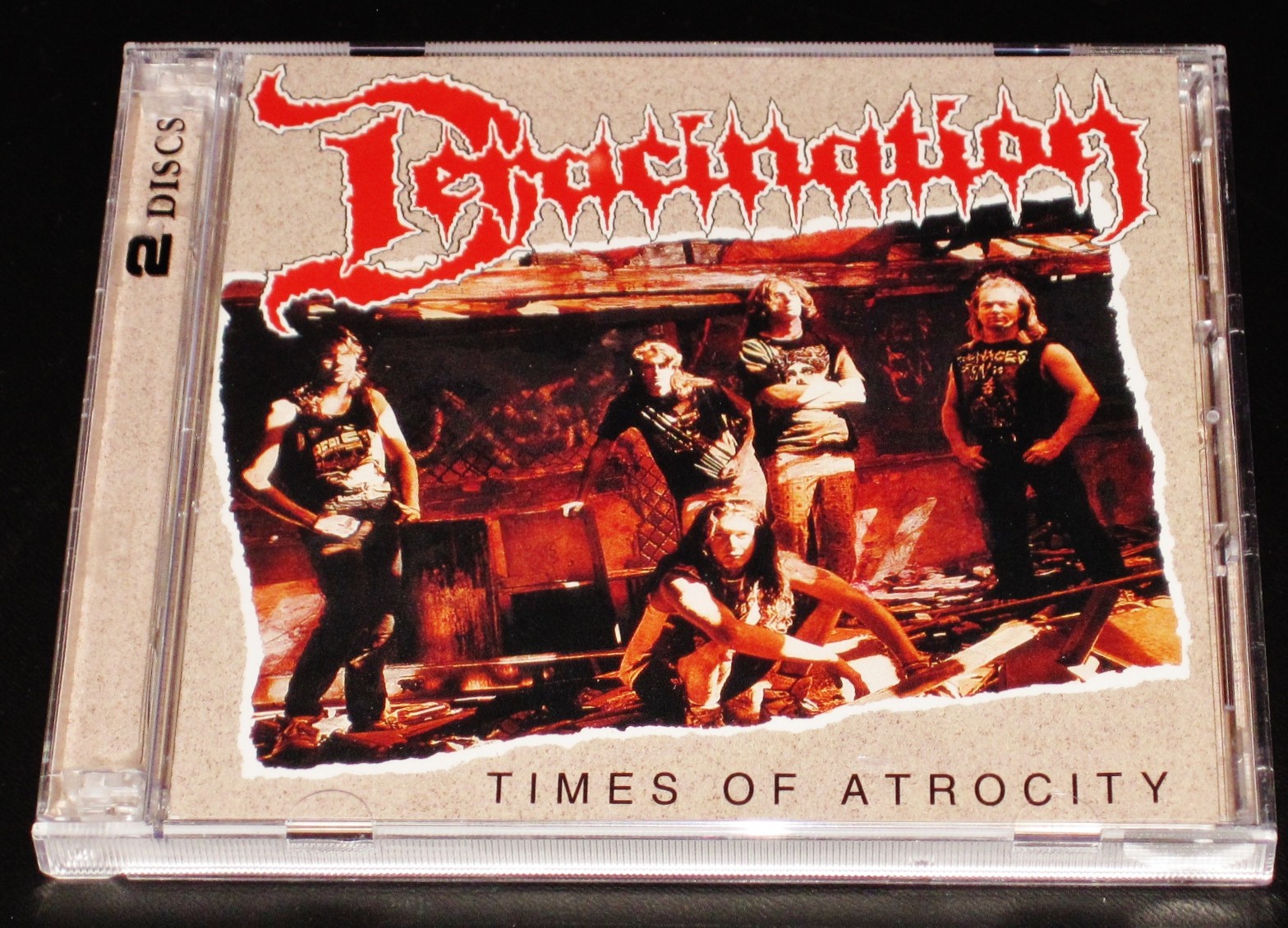 Deracination: Times Of Atrocity 2 CD Set 2017 Dark Symphonies USA DARK-97 NEW