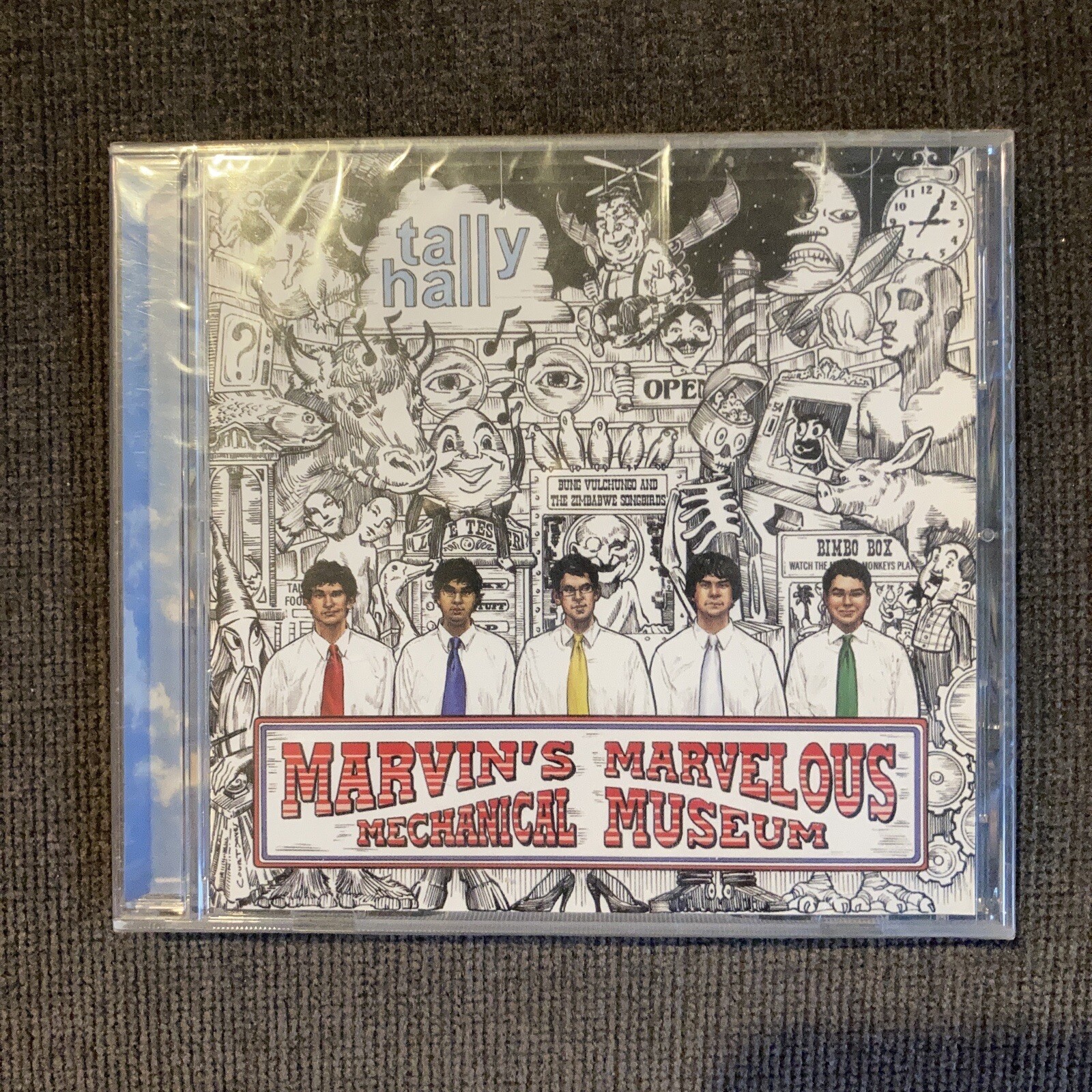 Tally Hall 2005 (2006?) Marvin’s Marvelous MMMM Quack! CD NEW AND SEALED!!! Mint