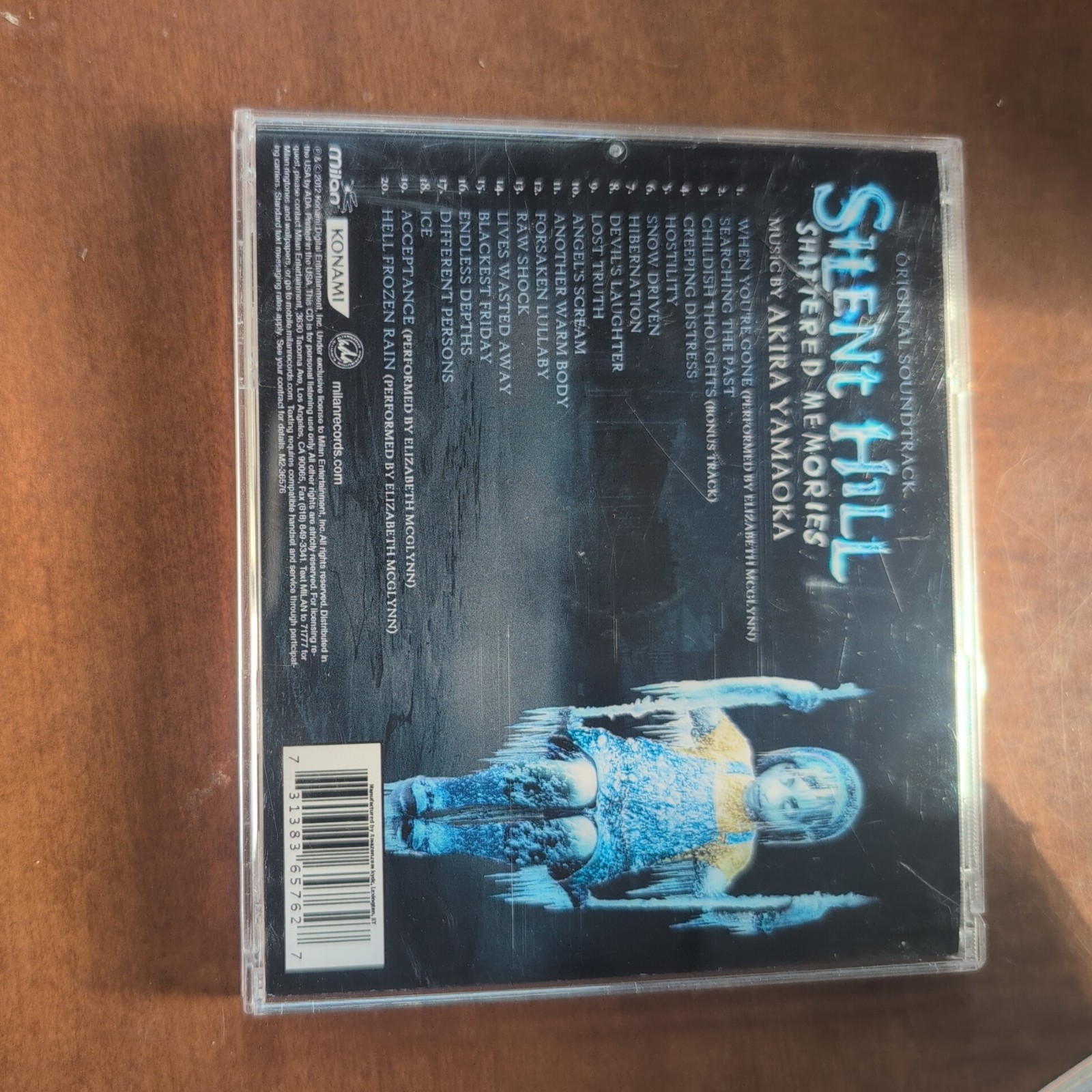 Silent Hill Shattered Memories Soundtrack CD 2012 Konami Very Rare Jewel Case