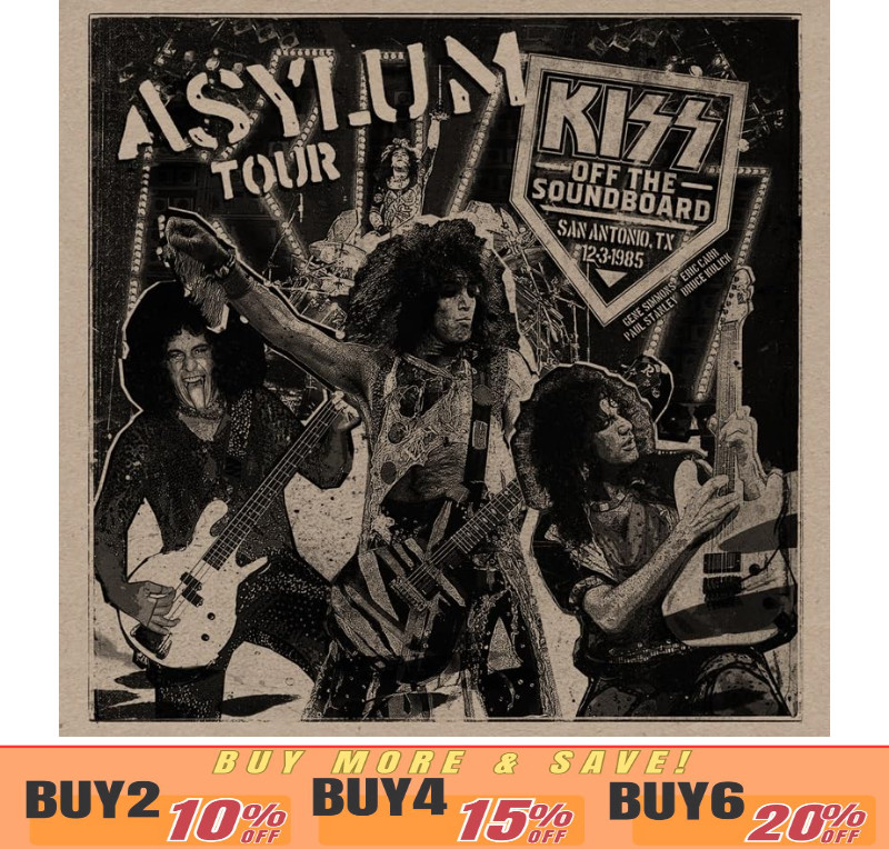 Kiss OFF THE SOUNDBOARD SAN ANTONIO TX.12.3.1985 SHM From Japan 2 CD 18tracks