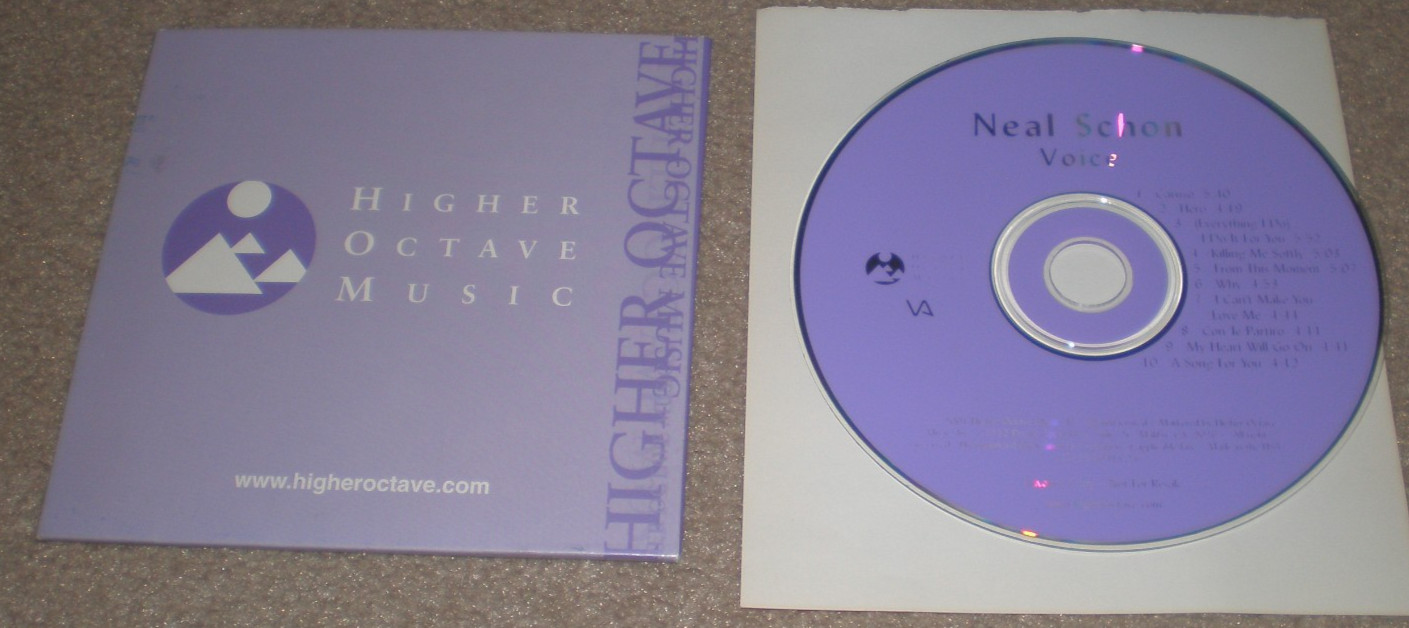 Neal Schon CD 2001 Higher Octave Music Advance Pressing Journey RARE