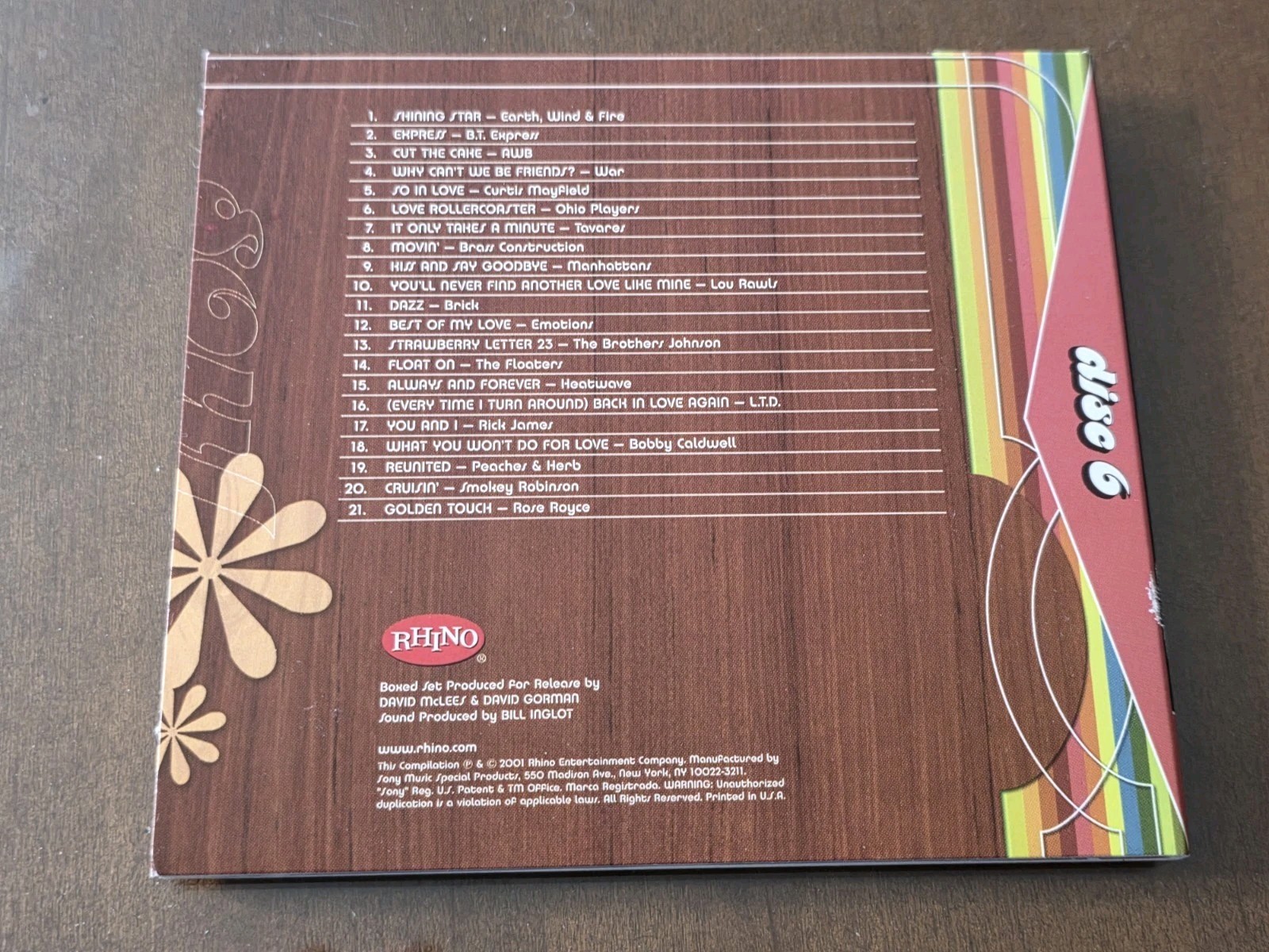 THE 70’S SOUL EXPERIENCE Can You Dig It – Rhino Box 6 CDs/136 tracks FREE SHIP