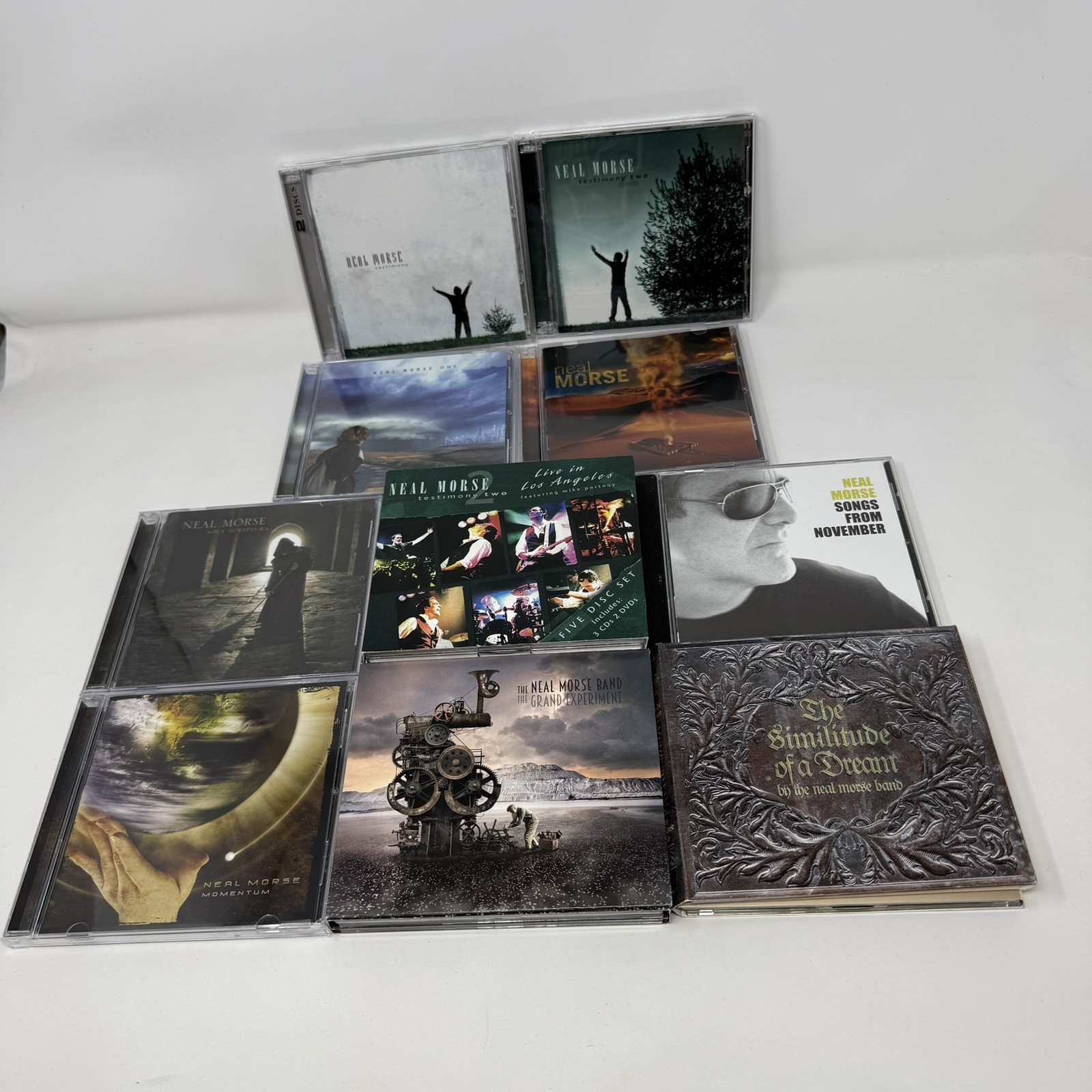Neal Morse – Testimony (16 CD/4 DVD Lot) 10 Albums Progressive Rock Collection
