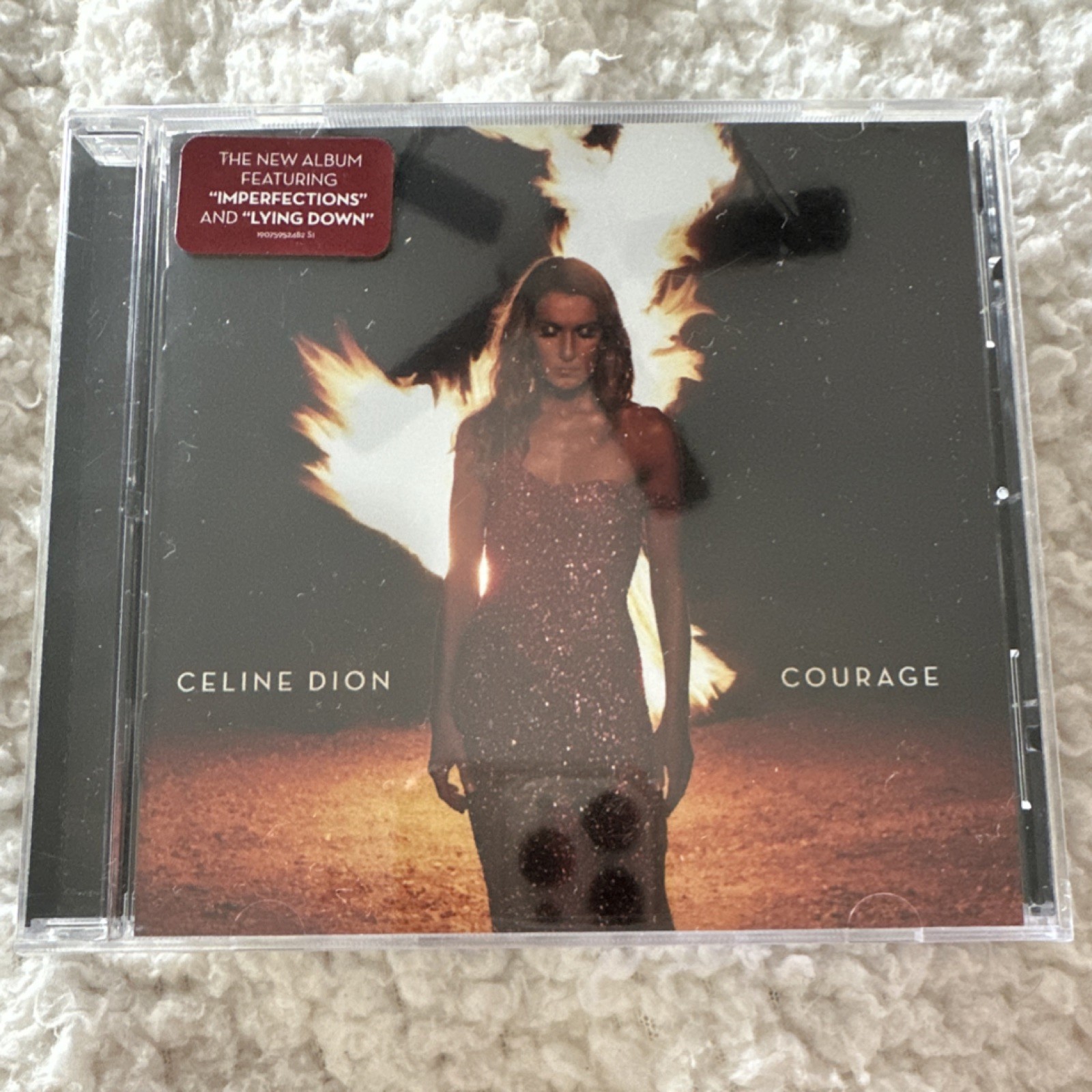 Unopened Celine Dion Courage CD 2019 Columbia Vocal Album English 2010s