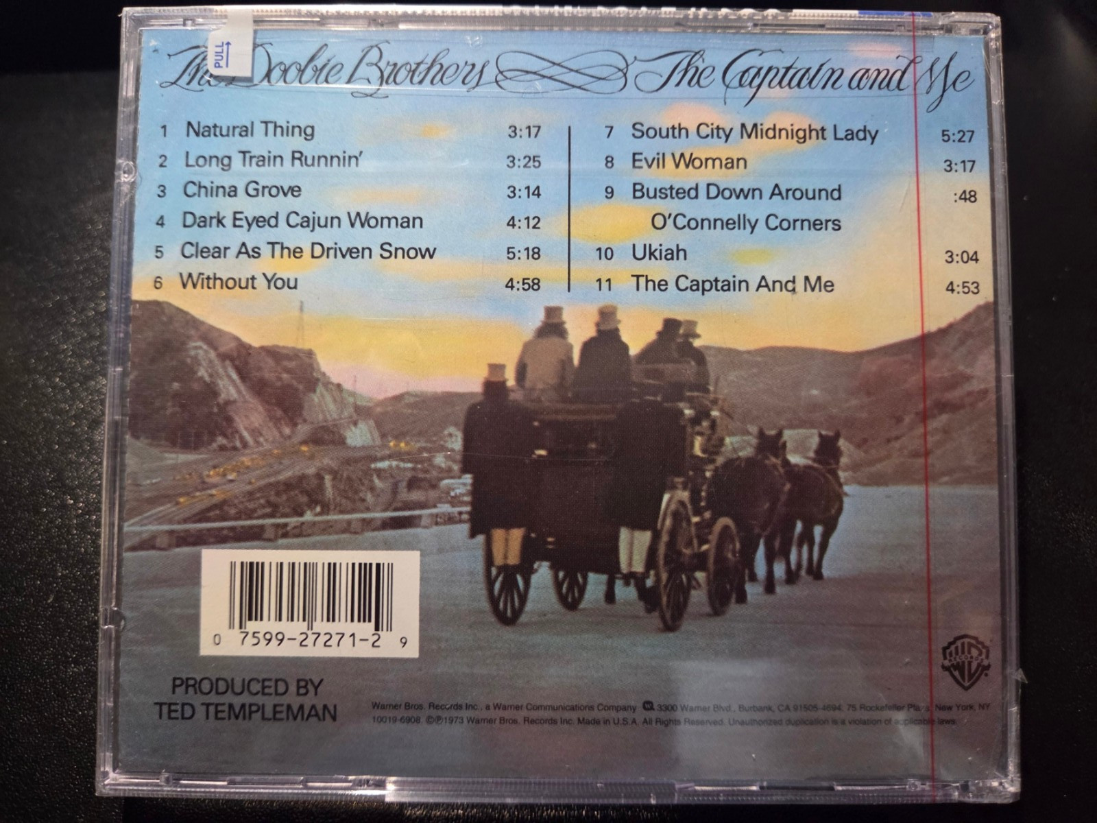 The Captain and Me by The Doobie Brothers (CD, 1990, Warner Bros) New Sealed