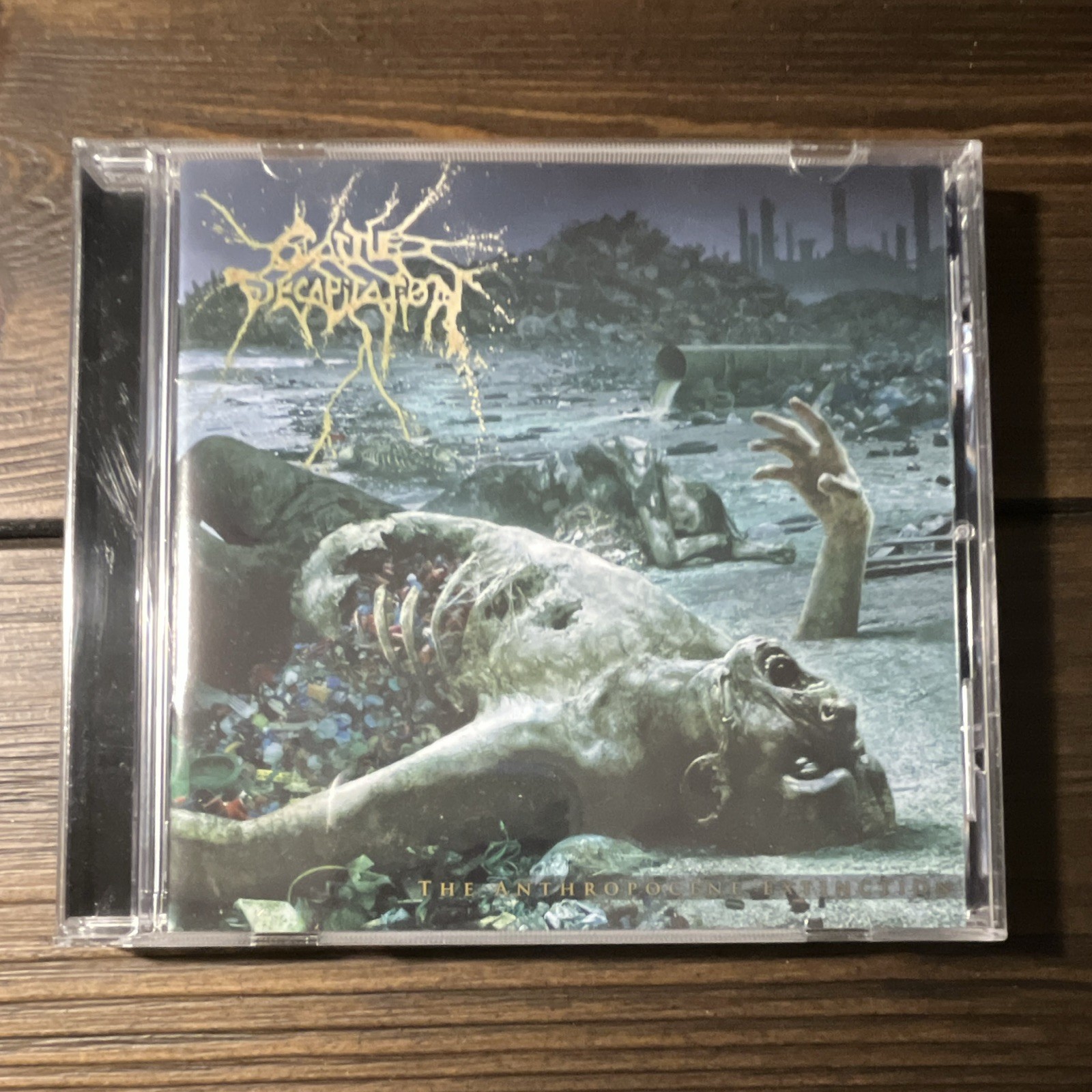 Cattle Decapitation The Anthropocene Extinction CD Death Metal Metal Blade 2015