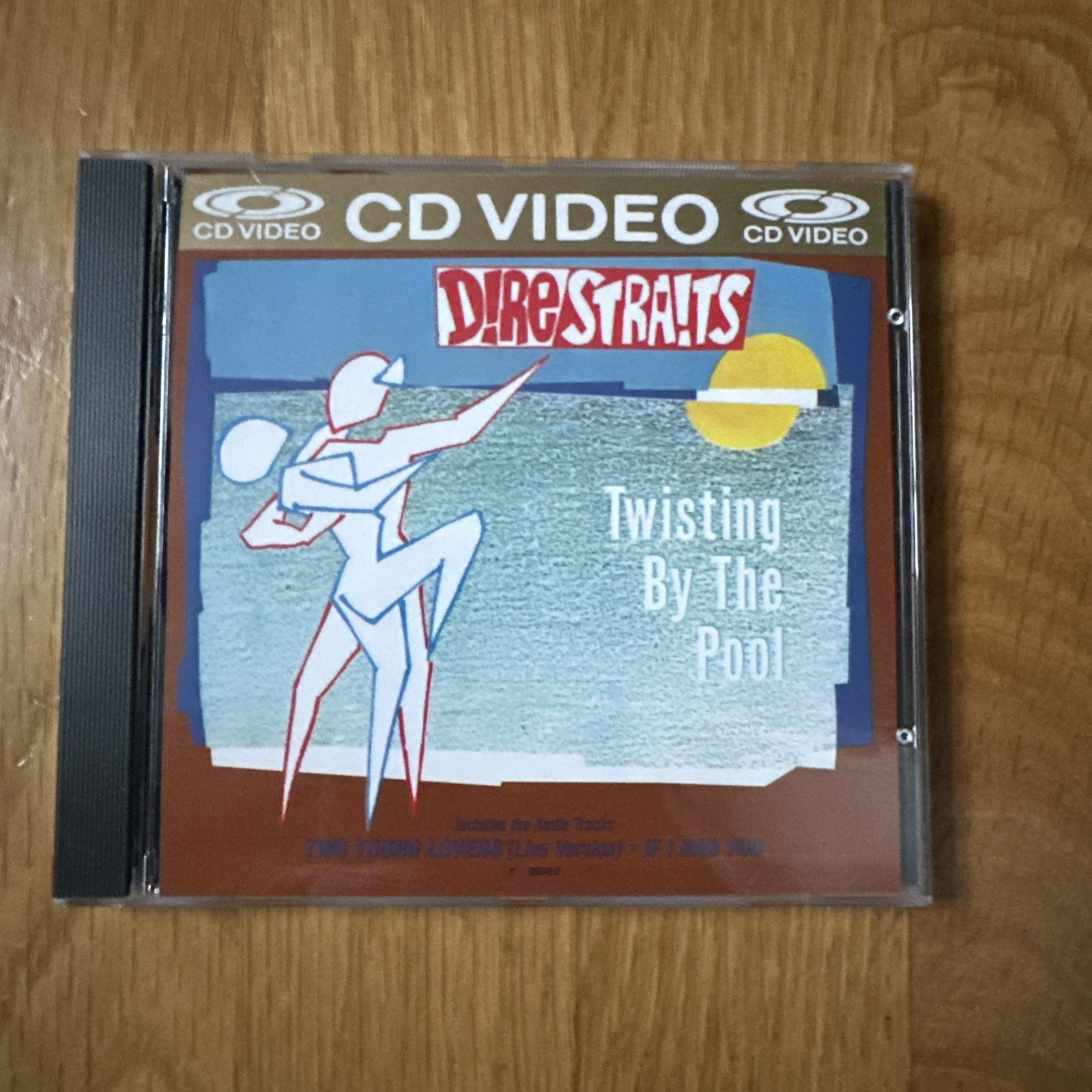 Dire Straits – Twisting By The Pool EP CD Video Warner Bros Mark Knopfler 1988