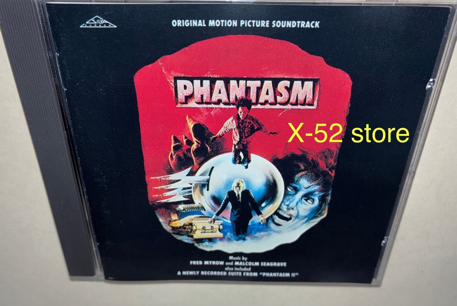 Phantasm CD soundtrack w Phantasm 2 score Fred Myrow Malcolm Seagrave Silva II