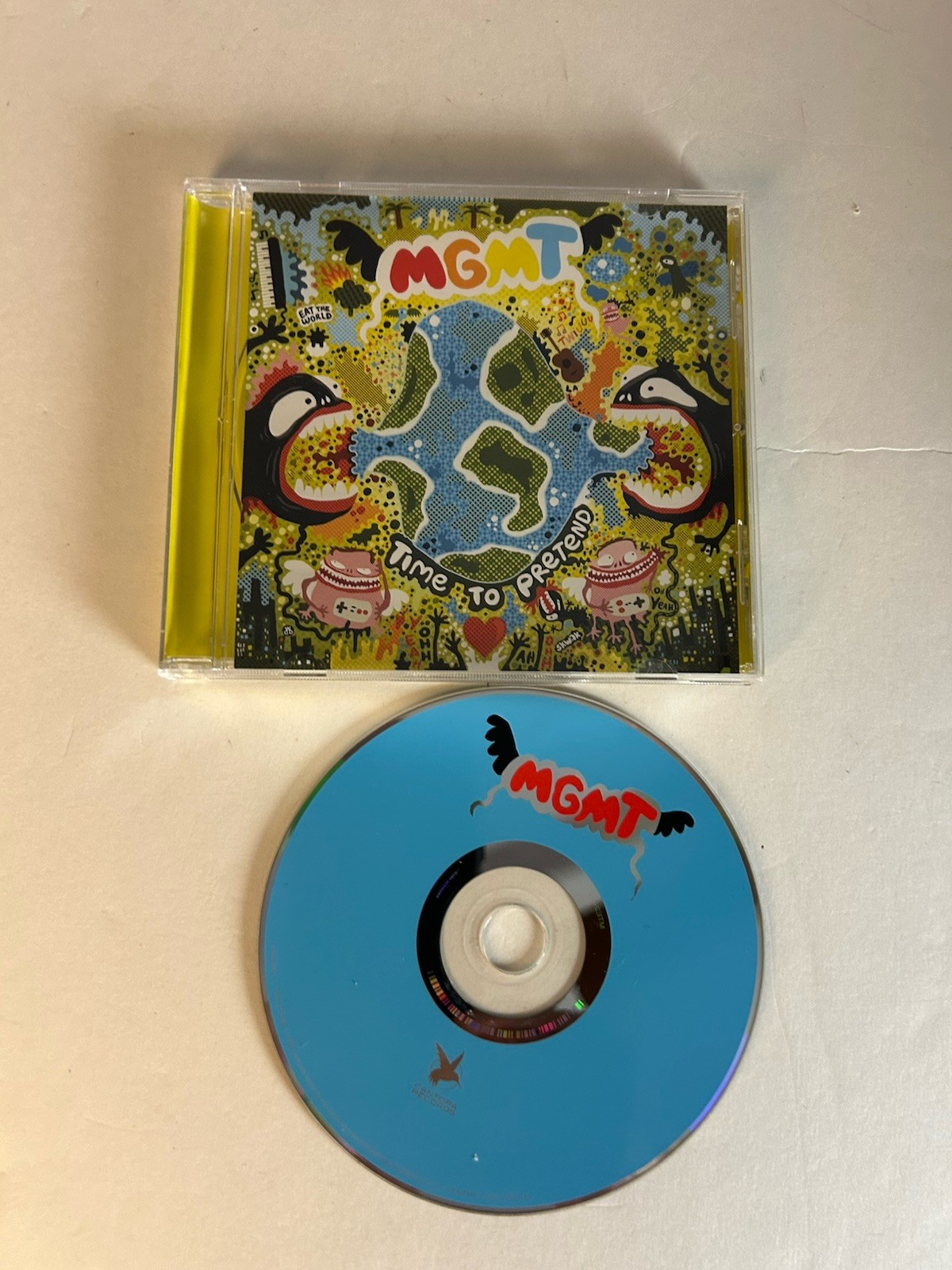 MGMT Time to Pretend CD 2005 Cantora Records Indie Electronic Psych Pop
