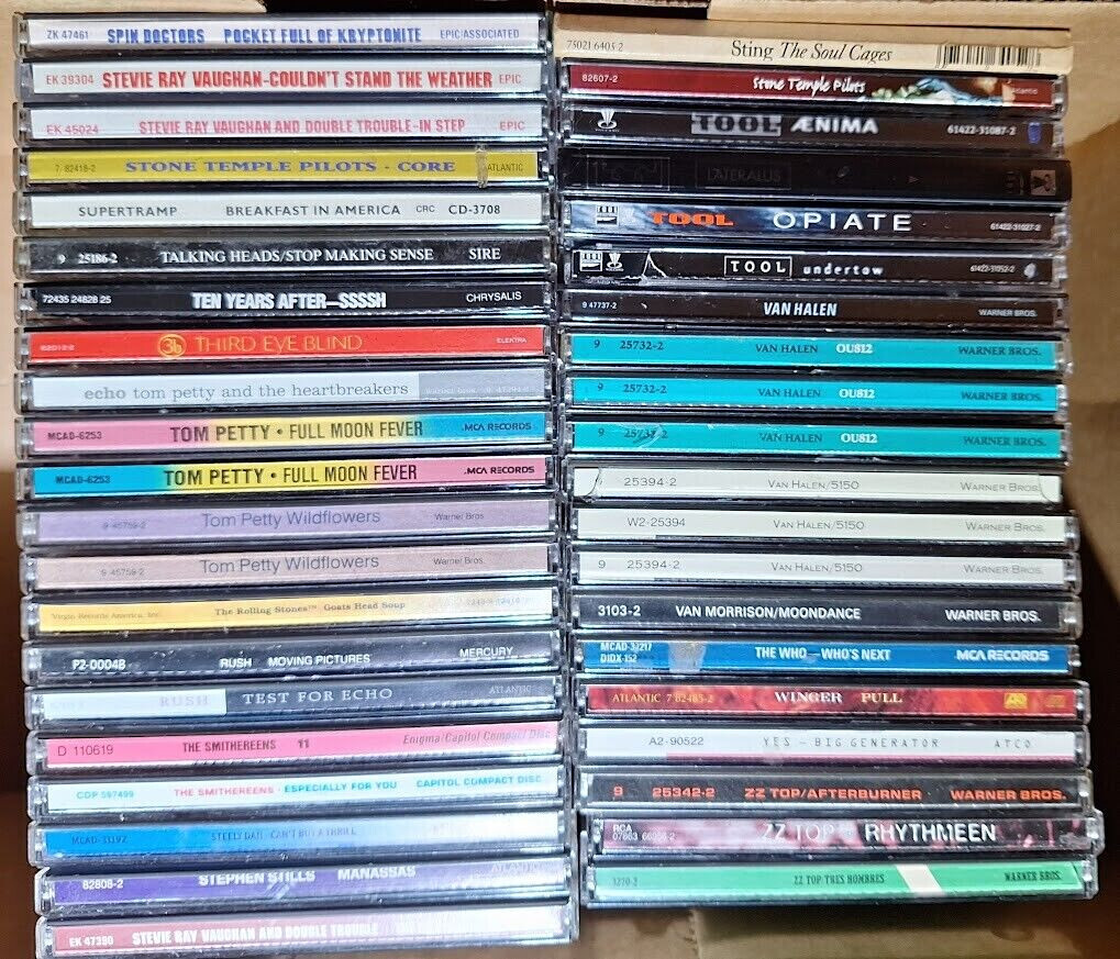 MORE CD’s-ROCK/POP/METAL/ALTERNATIVE-EX.+ CONDITION/WITH VOLUME DISCOUNTS