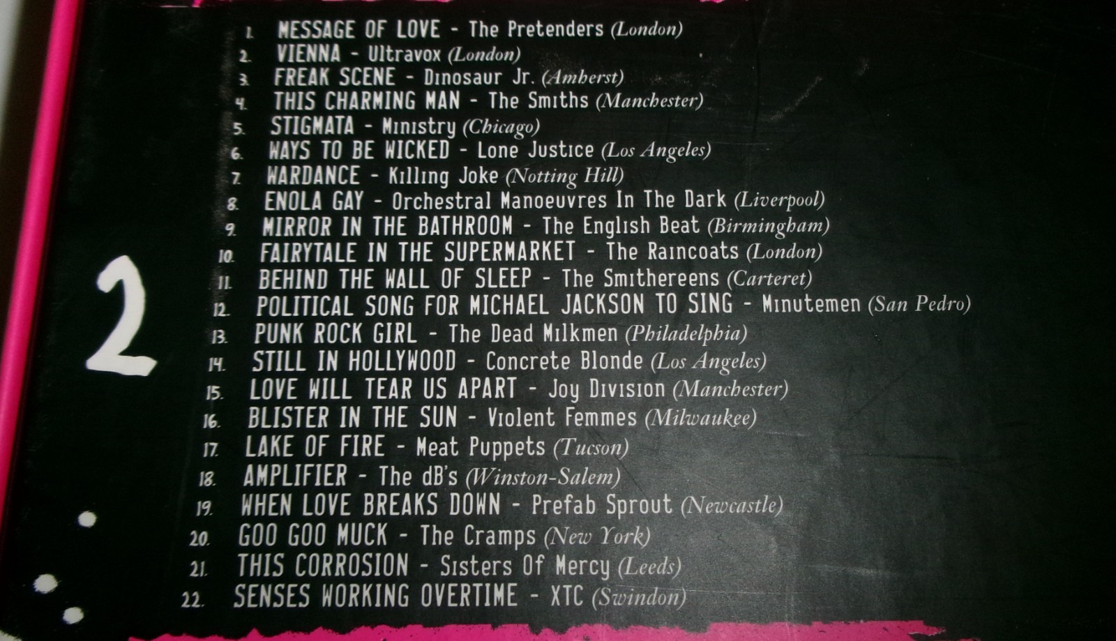 Left Of The Dial 80’s Underground 4 CD Box Set with Book Jam Cure Pixies Cocteau