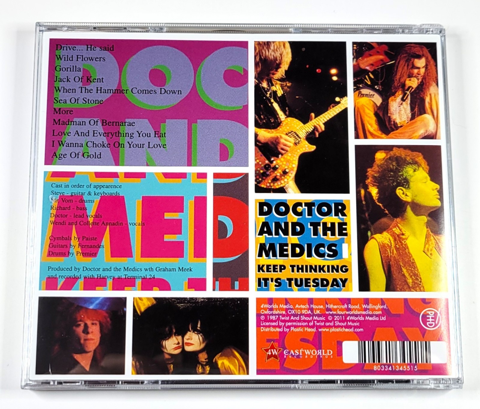 DOCTOR & THE MEDICS – I Keep Thinking It’s Tuesday (Import CD Remaster/2011) NM
