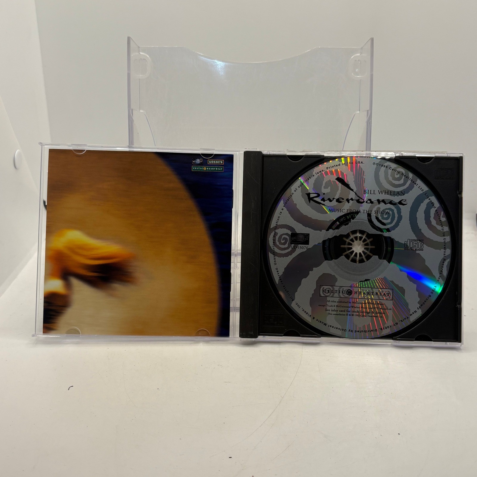 Riverdance Music From The Show Bill Whelan CD 1995 Celtic Heartbeat UD53076