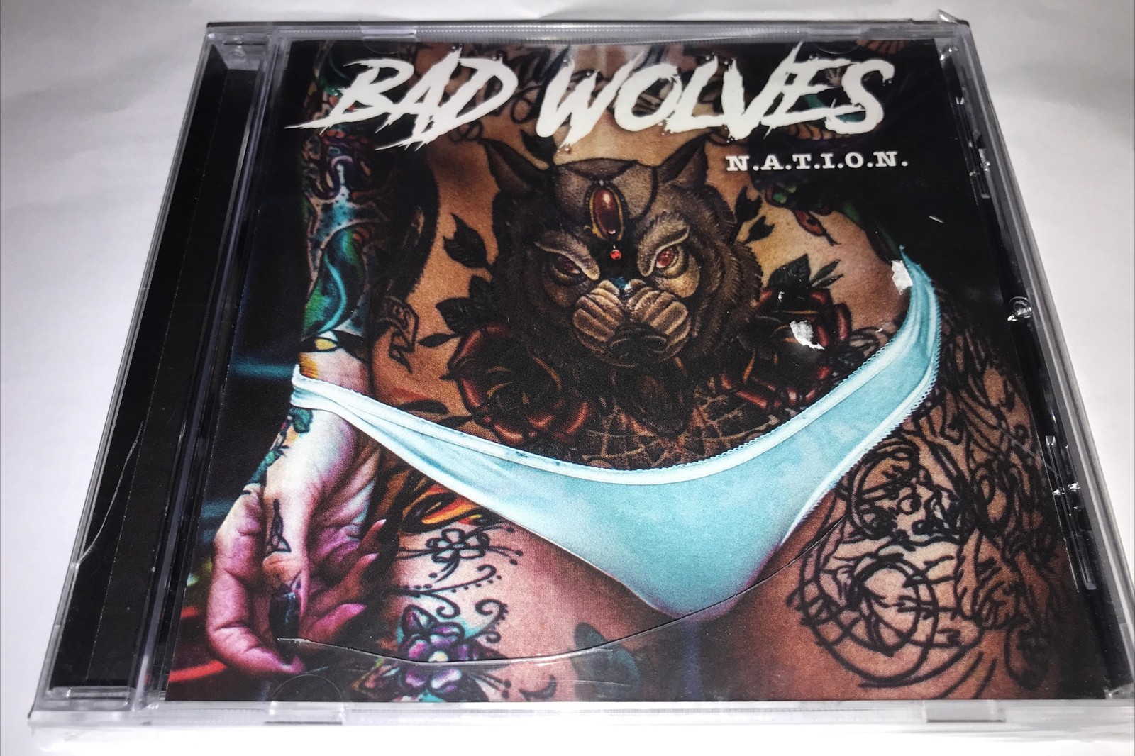 New Sealed N.A.T.I.O.N. Clean Version Bad Wolves Cd