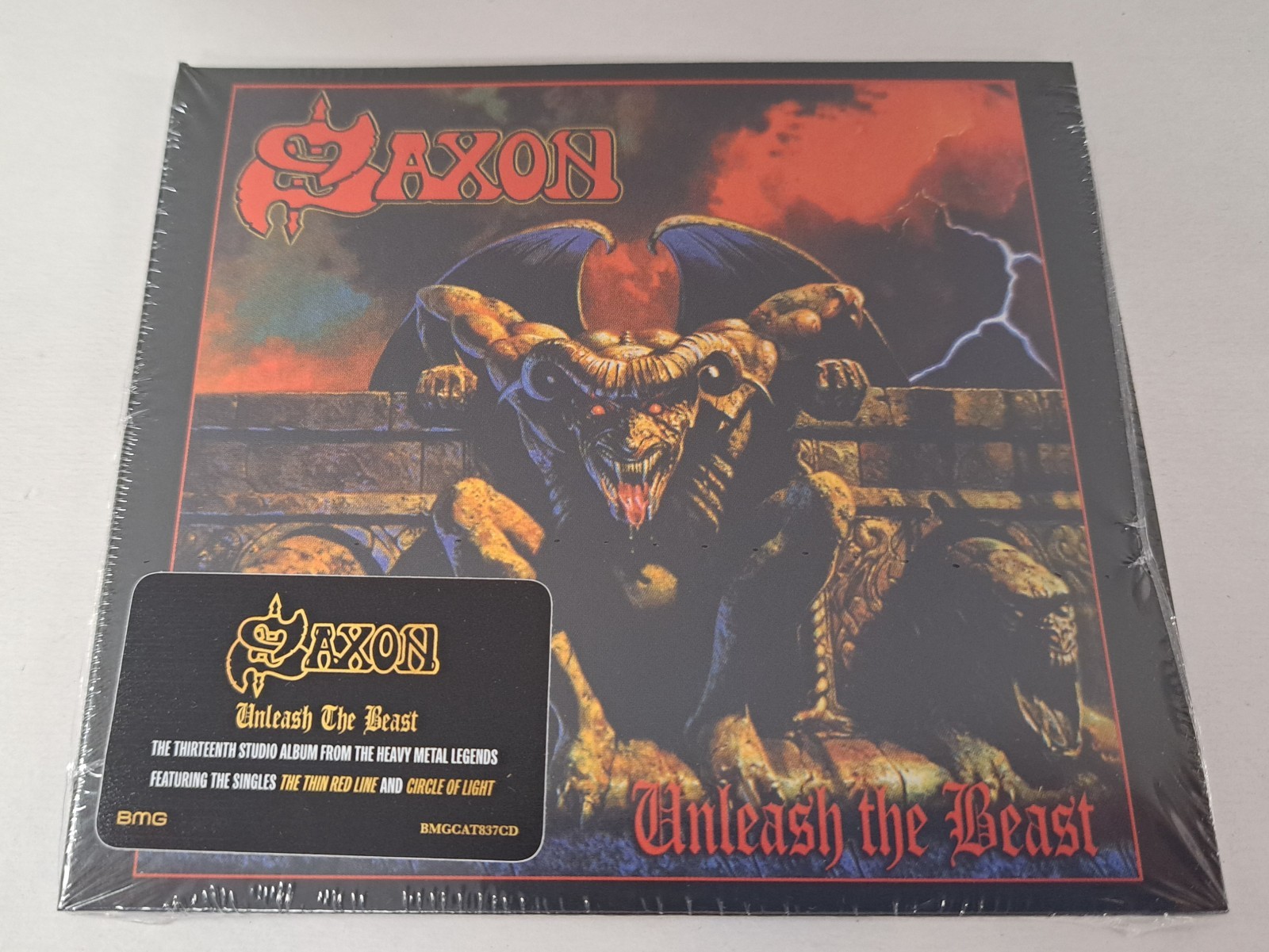 Saxon Unleash The Beast New CD Digisleeve Reissue Heavy Metal