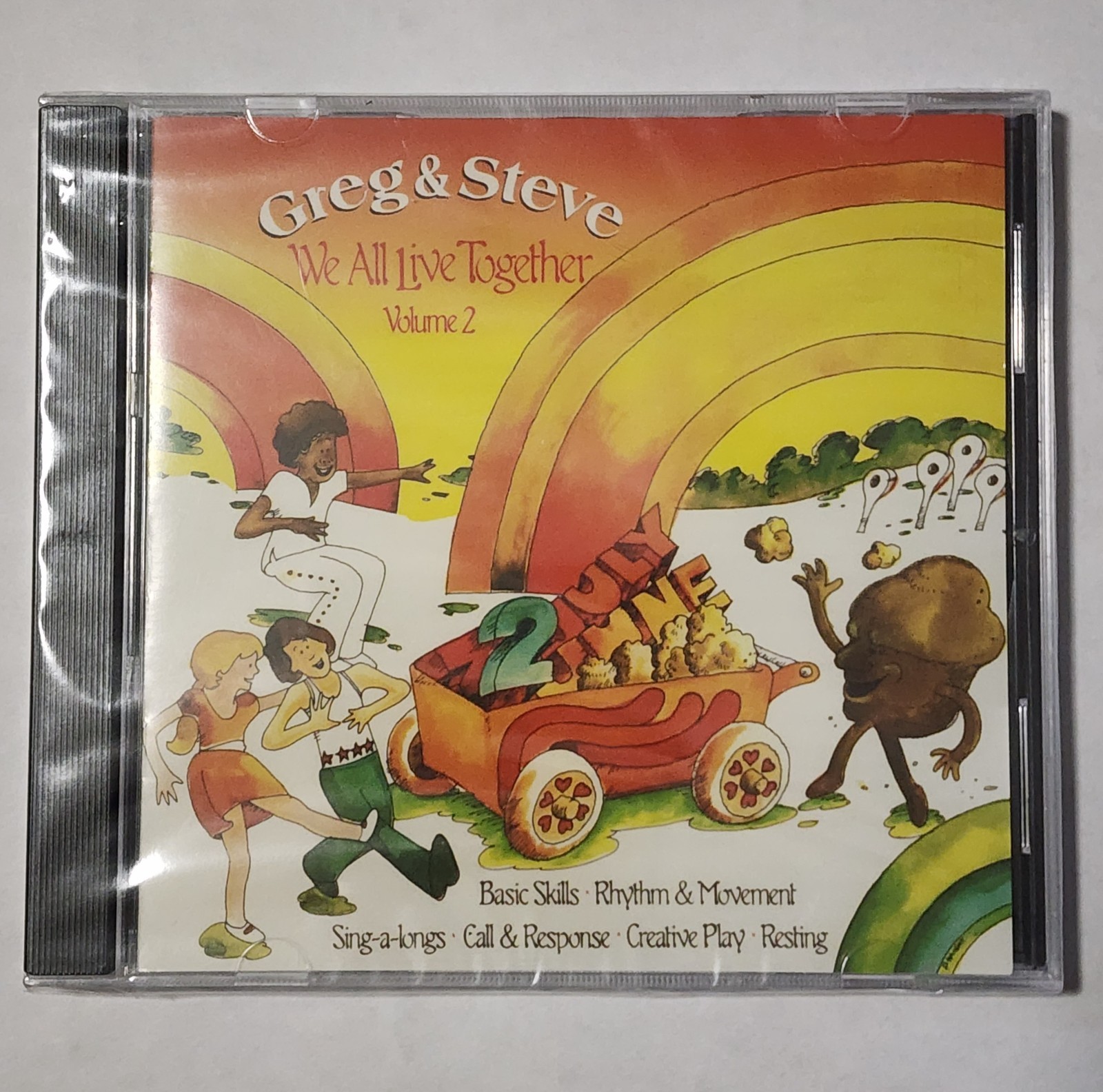 We All Live Together: Volume 2 Greg & Steve (CD, 1978)