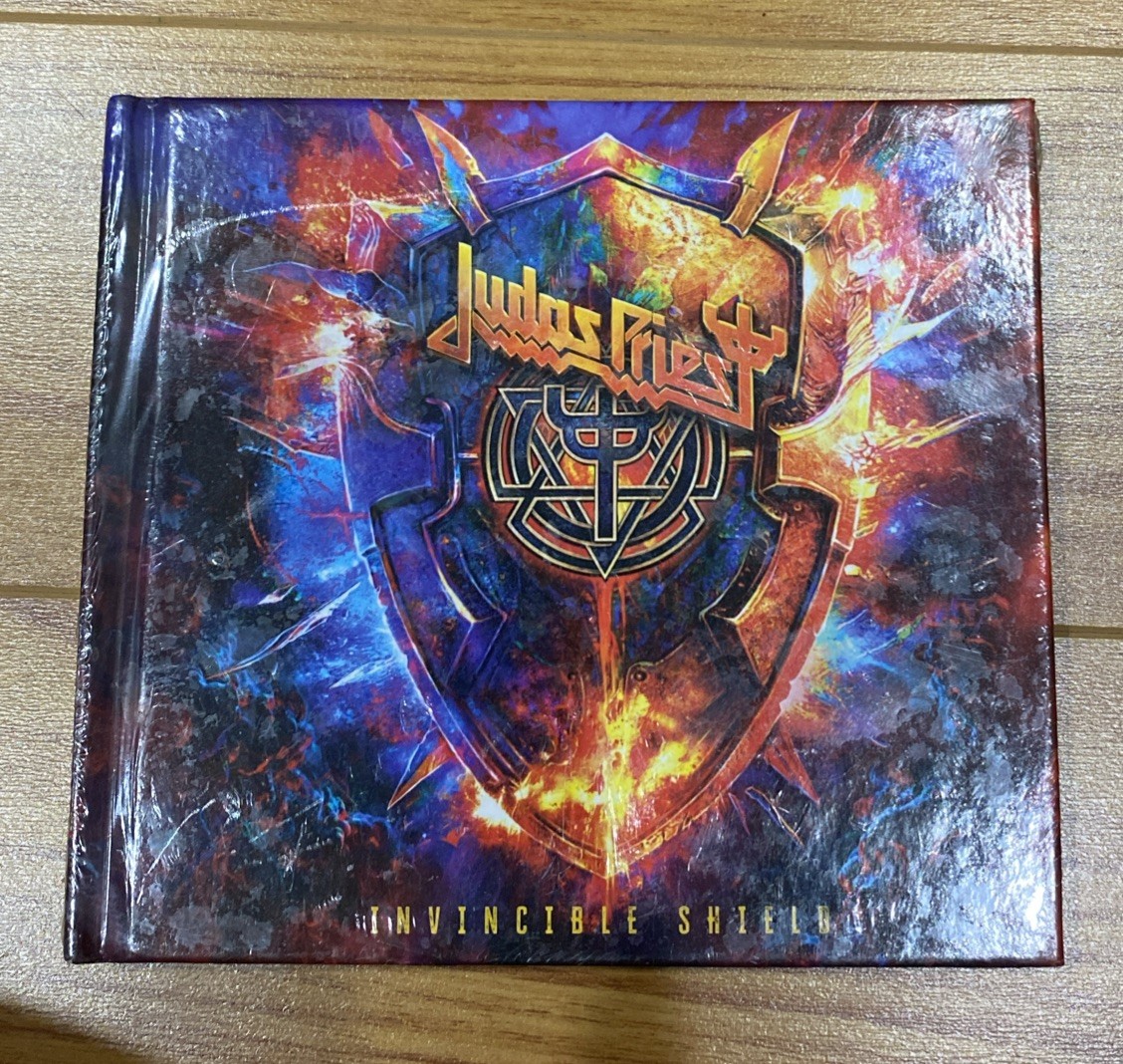 Judas Priest Invincible Shield (CD) Deluxe Album New/Sealed